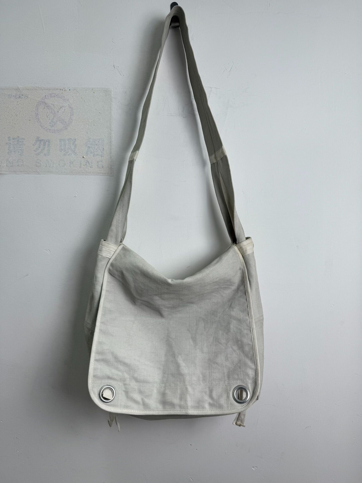 Dries Van Noten vintage dries van noten 90s waxed denim bag Size ONE SIZE - 2 Thumbnail