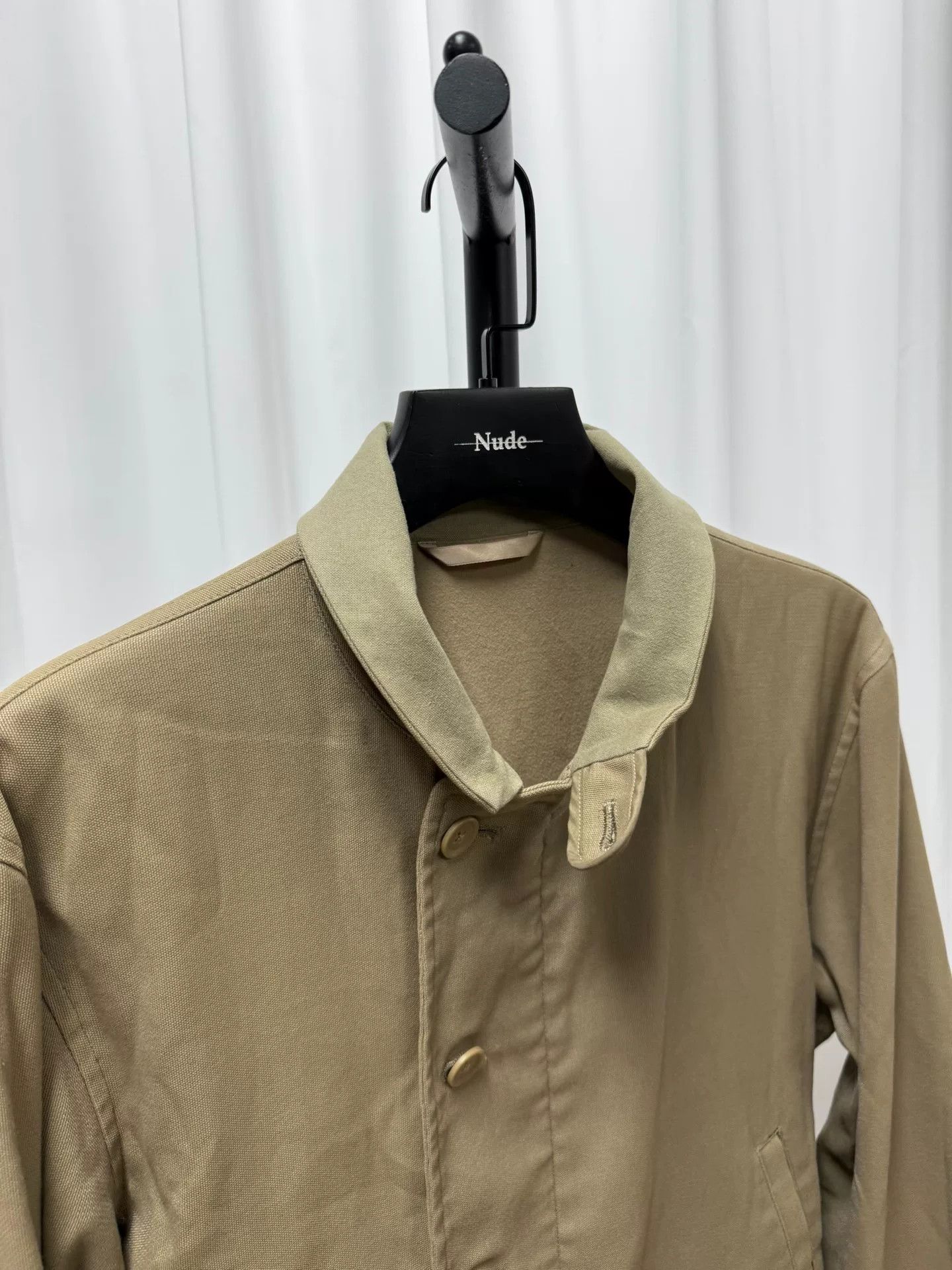 Yohji Yamamoto yohji yamamoto stylish stand-collar jacket Size US L / EU 52-54 / 3 - 2 Thumbnail