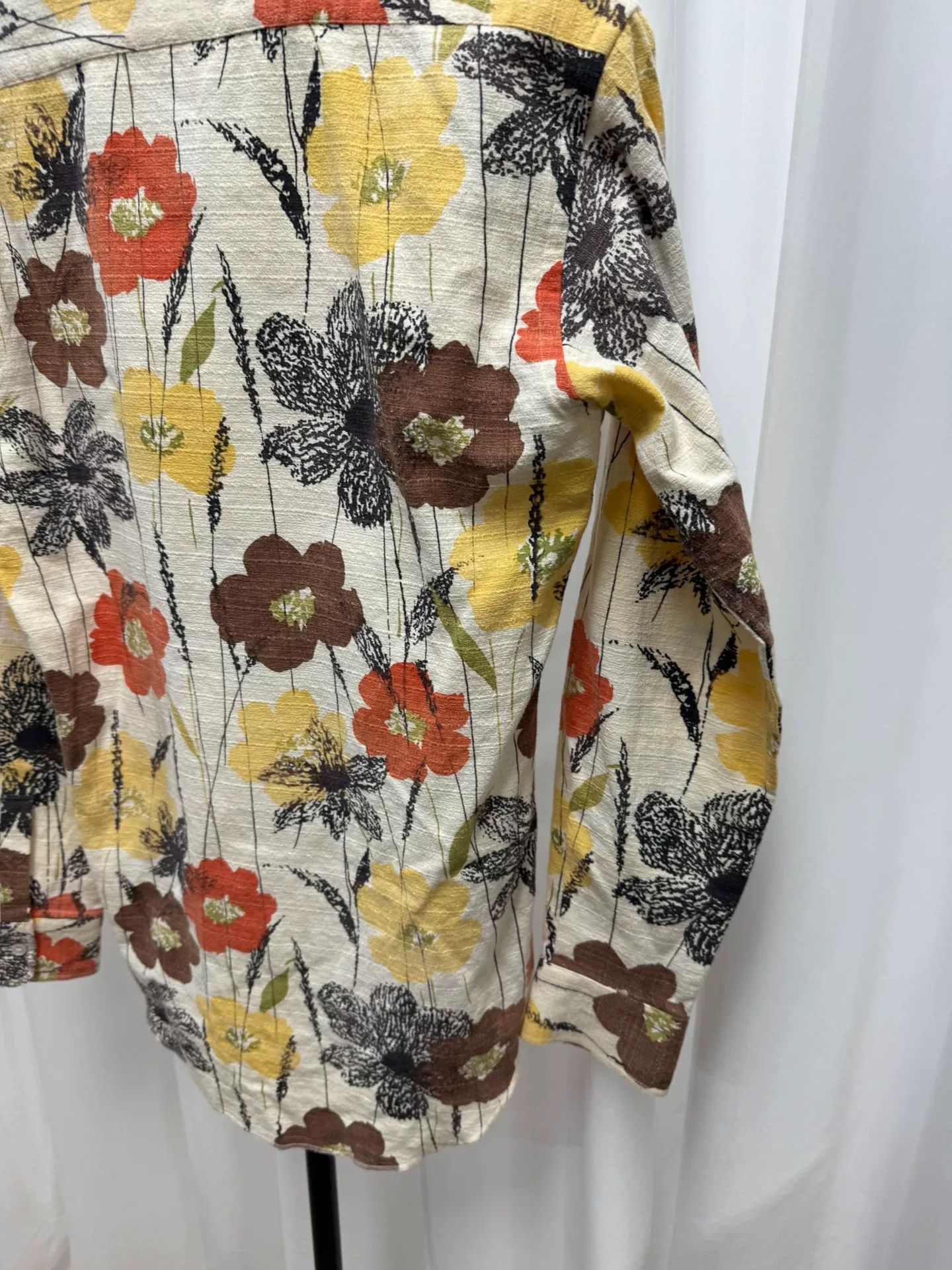 Junya Watanabe floral canvas shirt size M Size US M / EU 48-50 / 2 - 6 Thumbnail