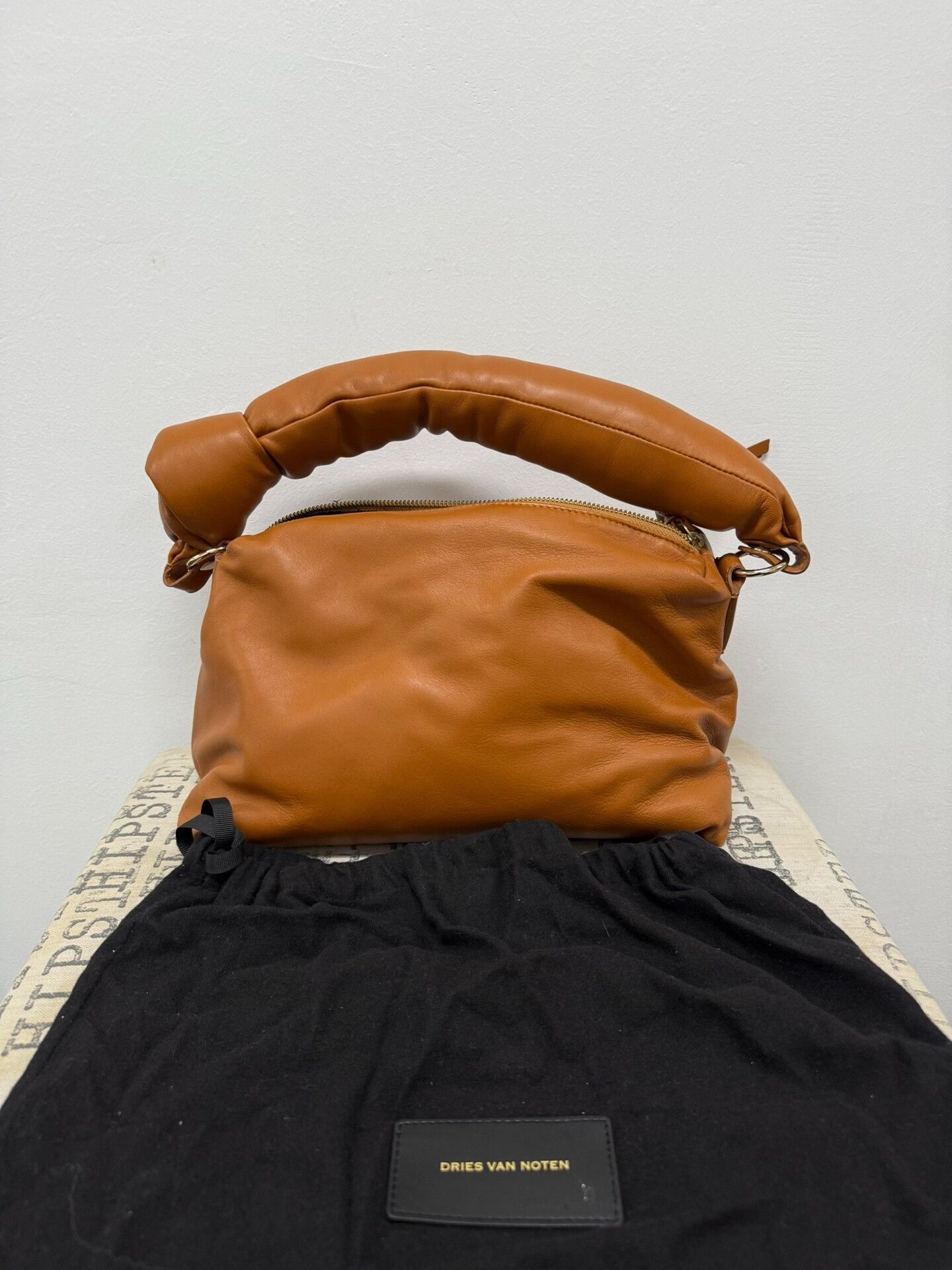 Dries Van Noten Dries Van Noten Puff Leather Handbag Size ONE SIZE - 2 Thumbnail