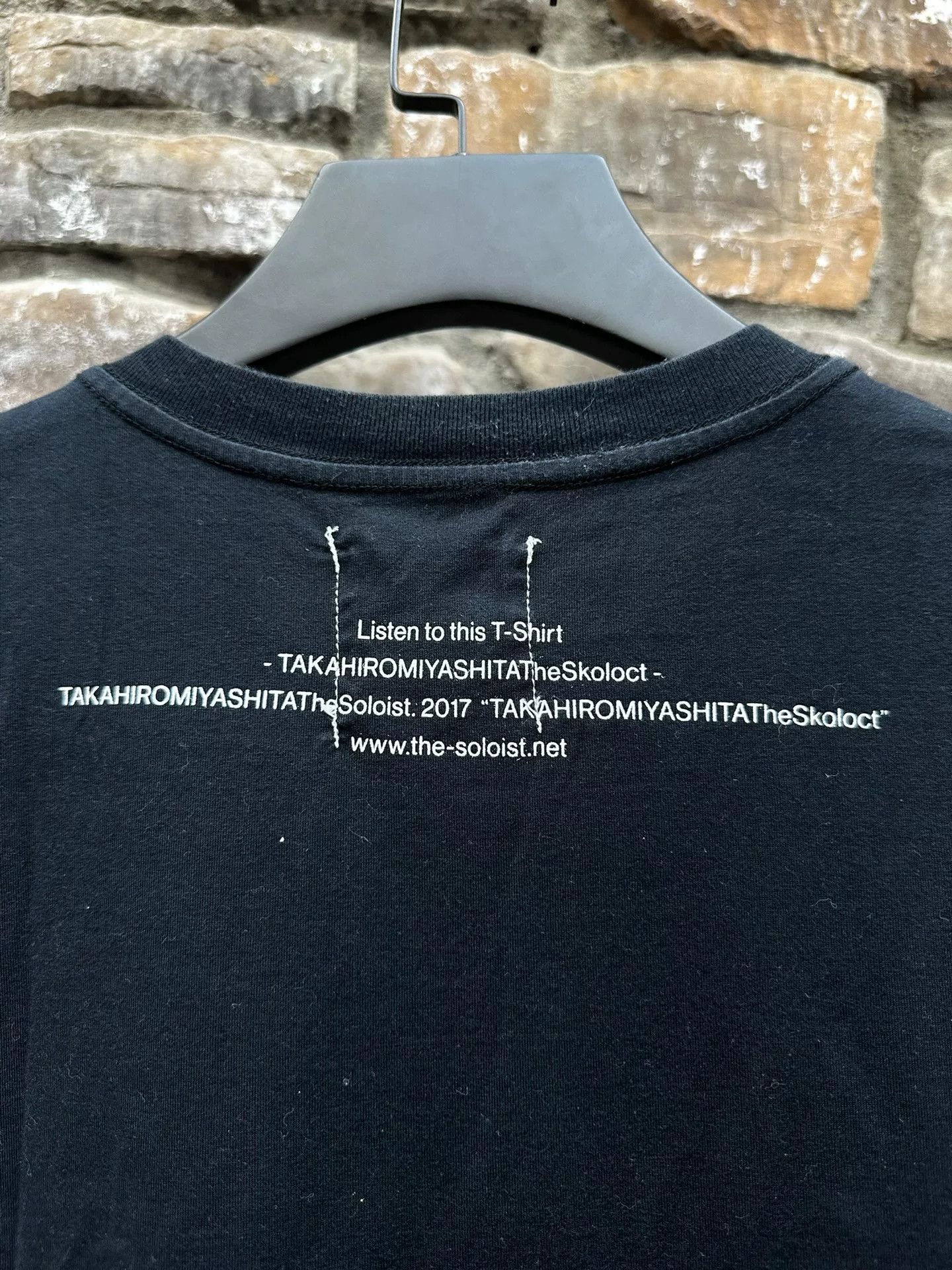 Comme des Garcons Homme soloist x skoloct short sleeve t-shirt Size US L / EU 52-54 / 3 - 5 Thumbnail