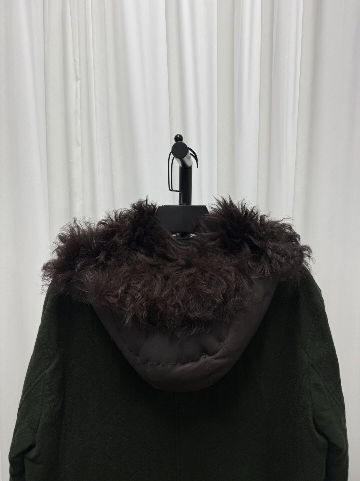 Comme des Garcons Homme luxurious shearling hood accessory Size US S / EU 44-46 / 1 - 6 Thumbnail