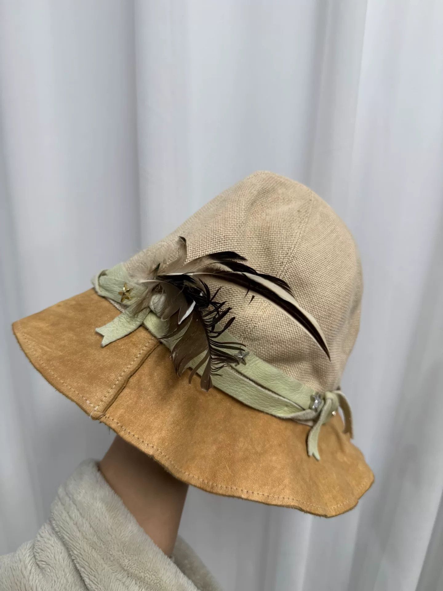 Comme des Garcons Homme soloist feathered fisherman's hat Size ONE SIZE - 7 Thumbnail