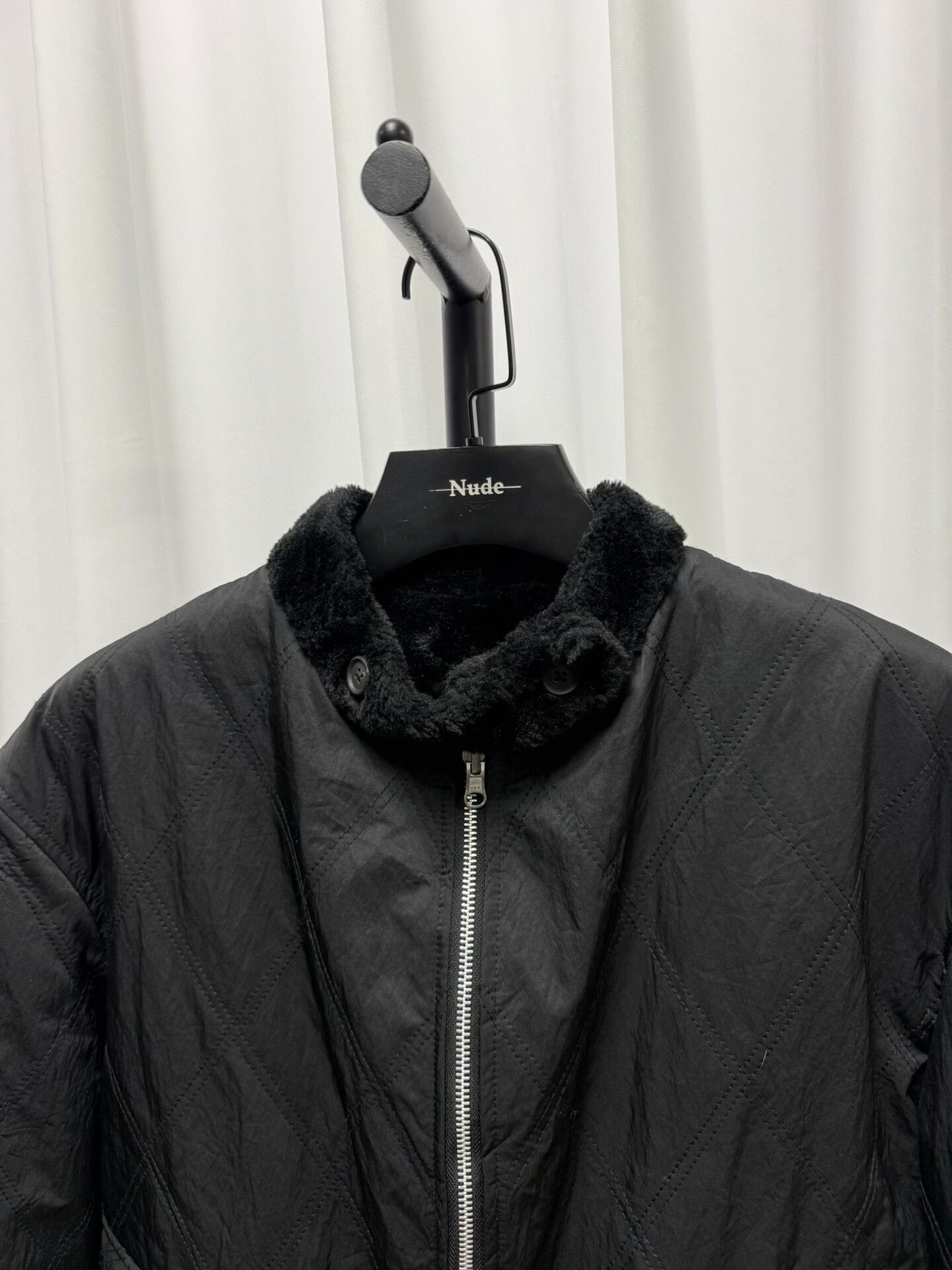 Yohji Yamamoto black faux fur jacket by yohji yamamoto Size US L / EU 52-54 / 3 - 4 Thumbnail