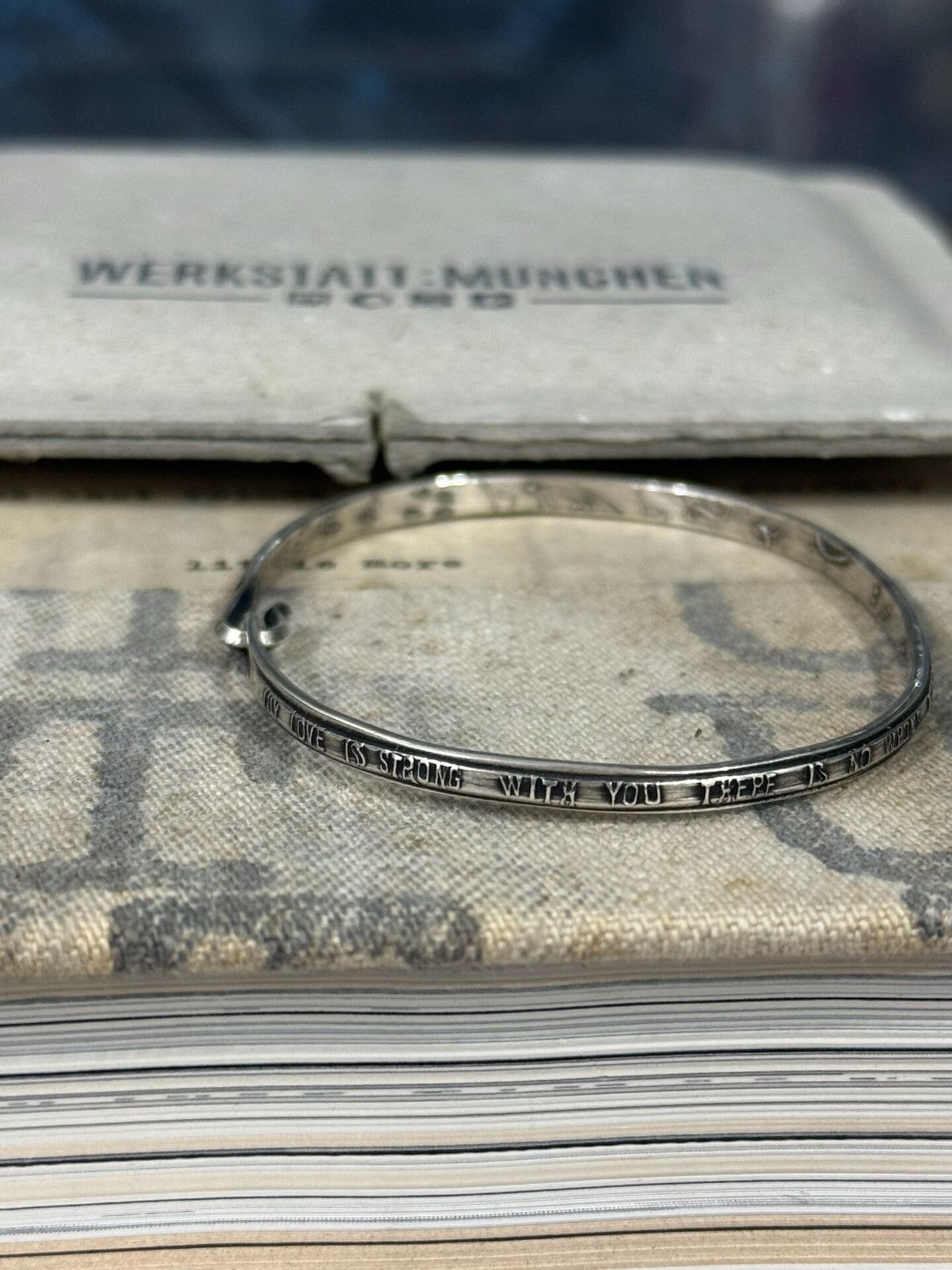 Werkstatt Munchen werkstatt muenchen 925 silver bracelet size s Size ONE SIZE - 4 Thumbnail