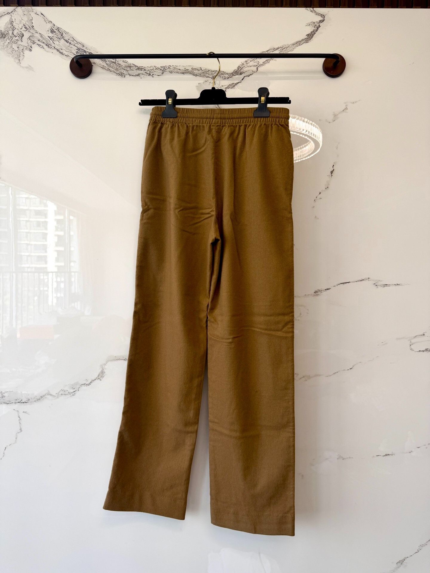 Celine celine brown cashmere casual pants Size 36" / US 14 / IT 50 - 2 Thumbnail