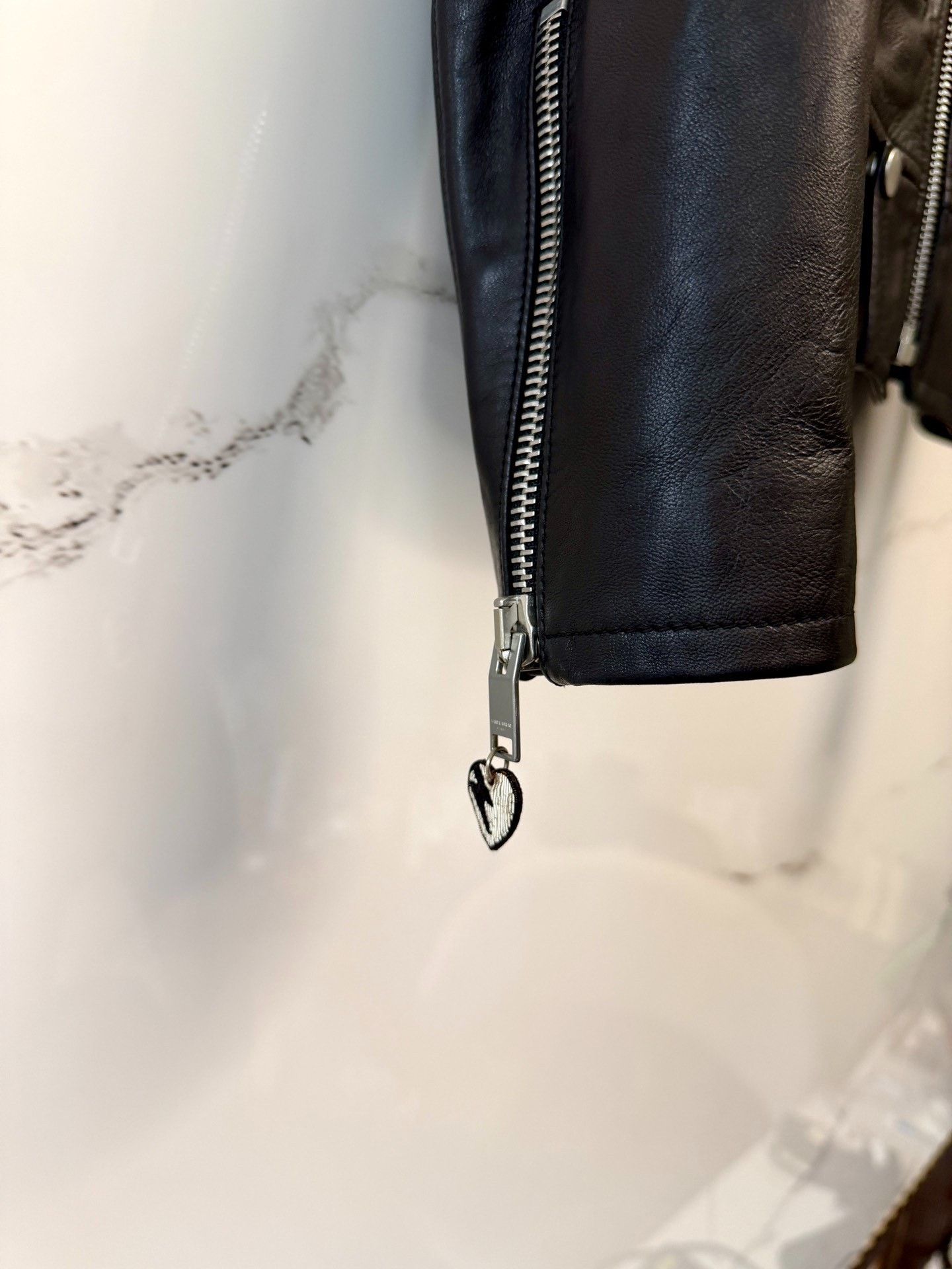 Yves Saint Laurent saint laurent studded l01 biker leather jacket Size US L / EU 52-54 / 3 - 6 Thumbnail