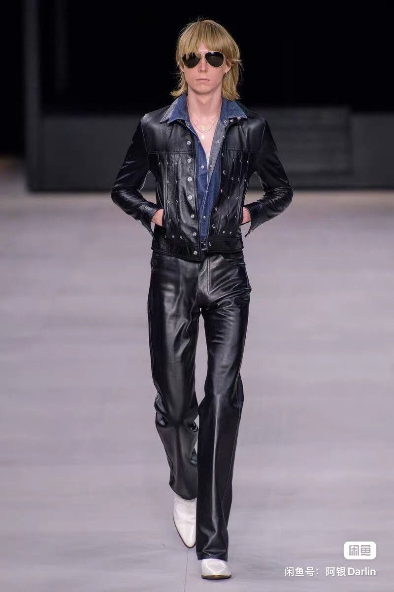Celine celine black studded leather jacket Size US M / EU 48-50 / 2 - 6 Thumbnail