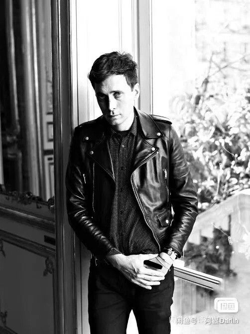 Saint Laurent Paris saint laurent black leather biker jacket Size US L / EU 52-54 / 3 - 7 Thumbnail
