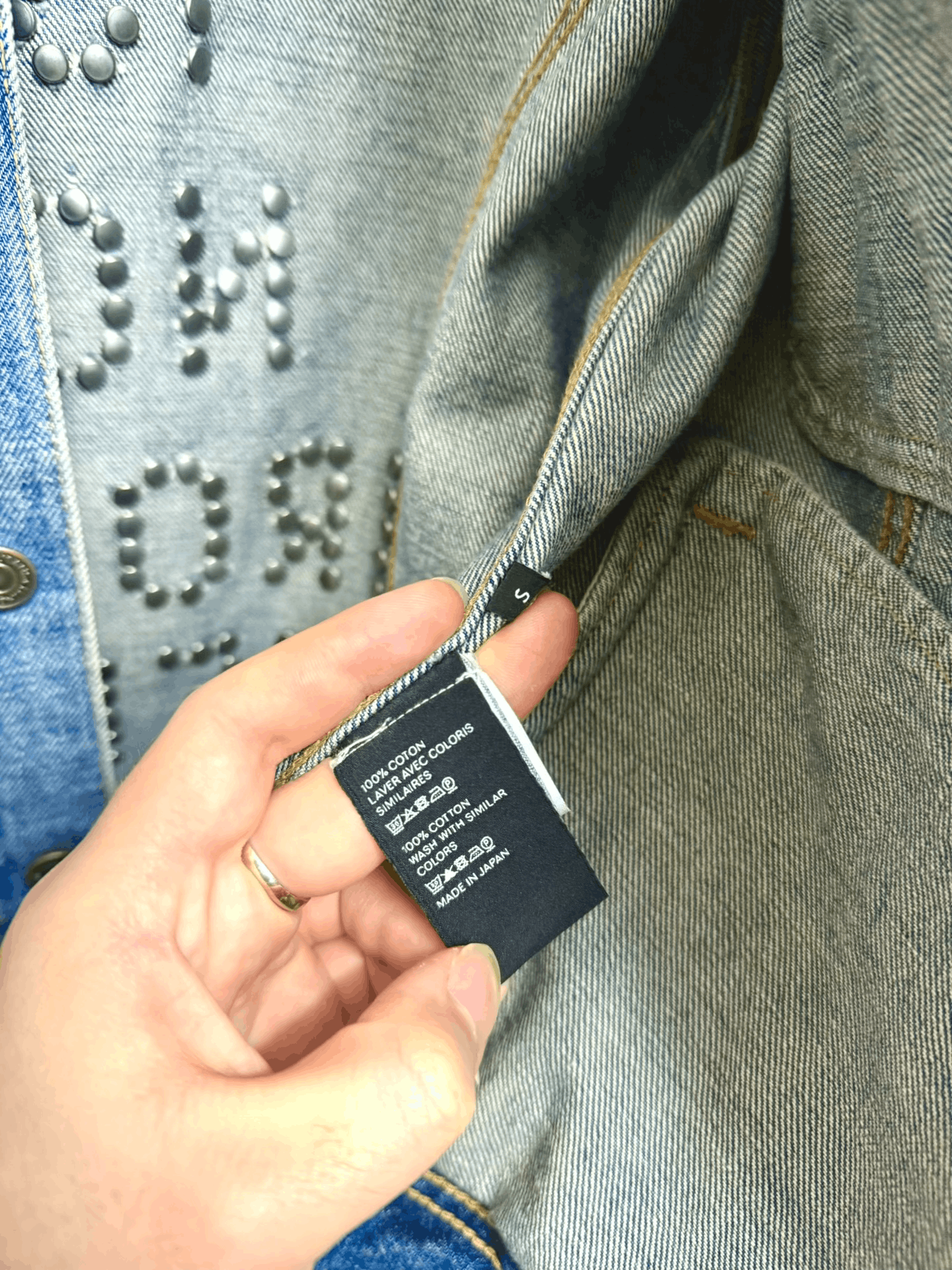 Celine celine studded denim jacket 20ss Size S / US 4 / IT 40 - 6 Thumbnail