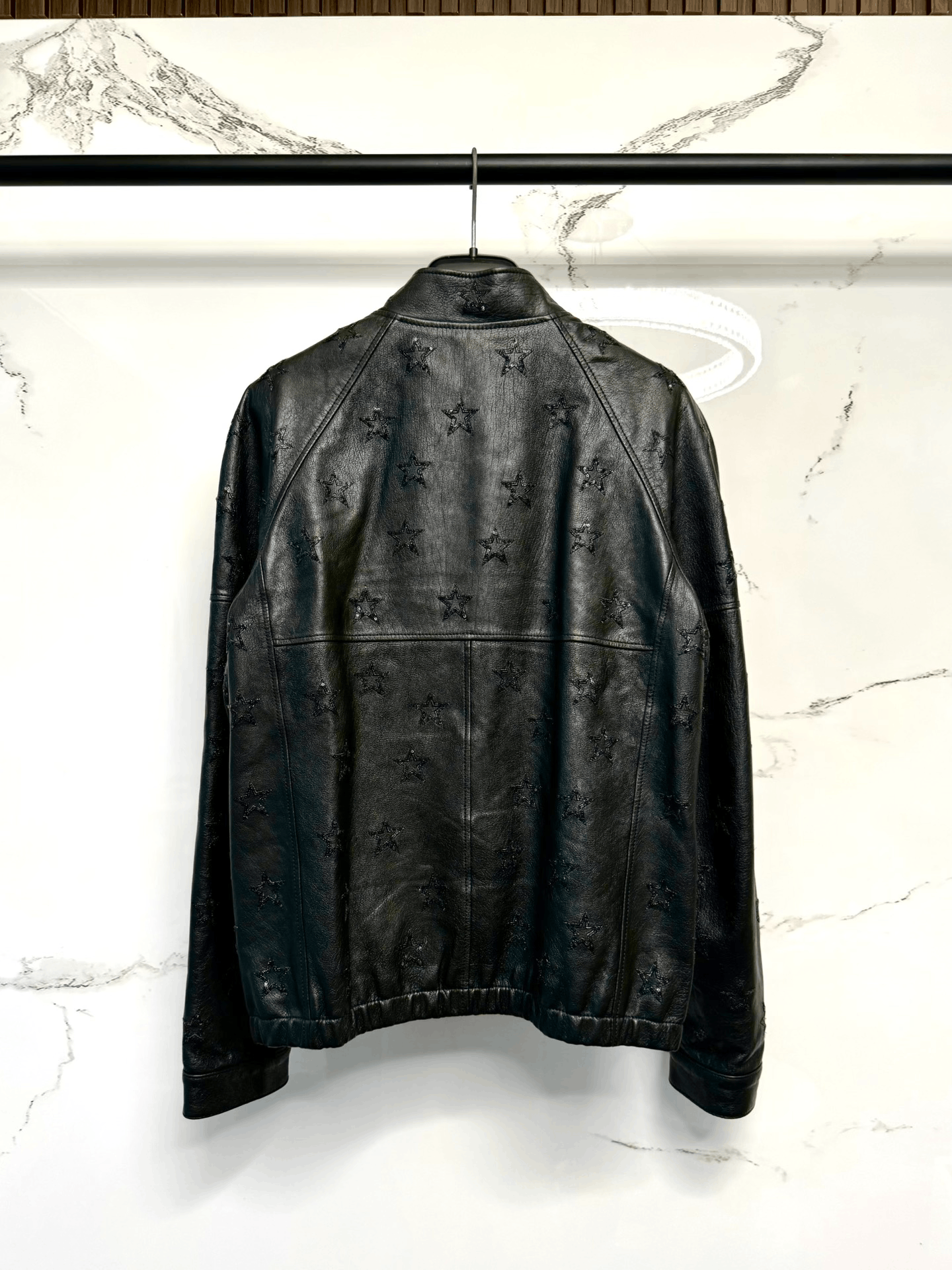 Saint Laurent Paris saint laurent star pattern leather jacket Size US S / EU 44-46 / 1 - 4 Thumbnail