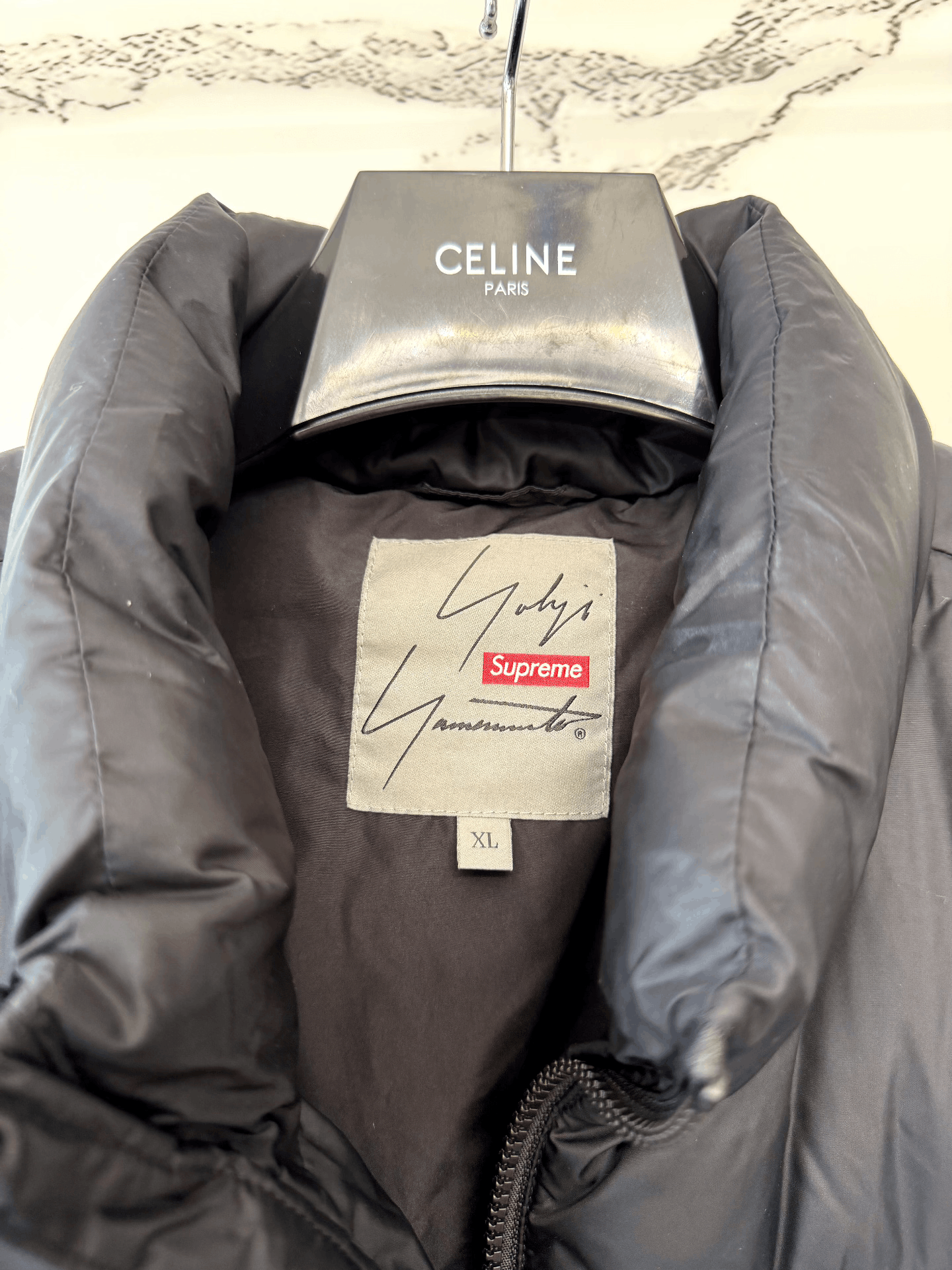 Supreme supreme yohji yamamoto black puffer jacket Size US XL / EU 56 / 4 - 3 Thumbnail