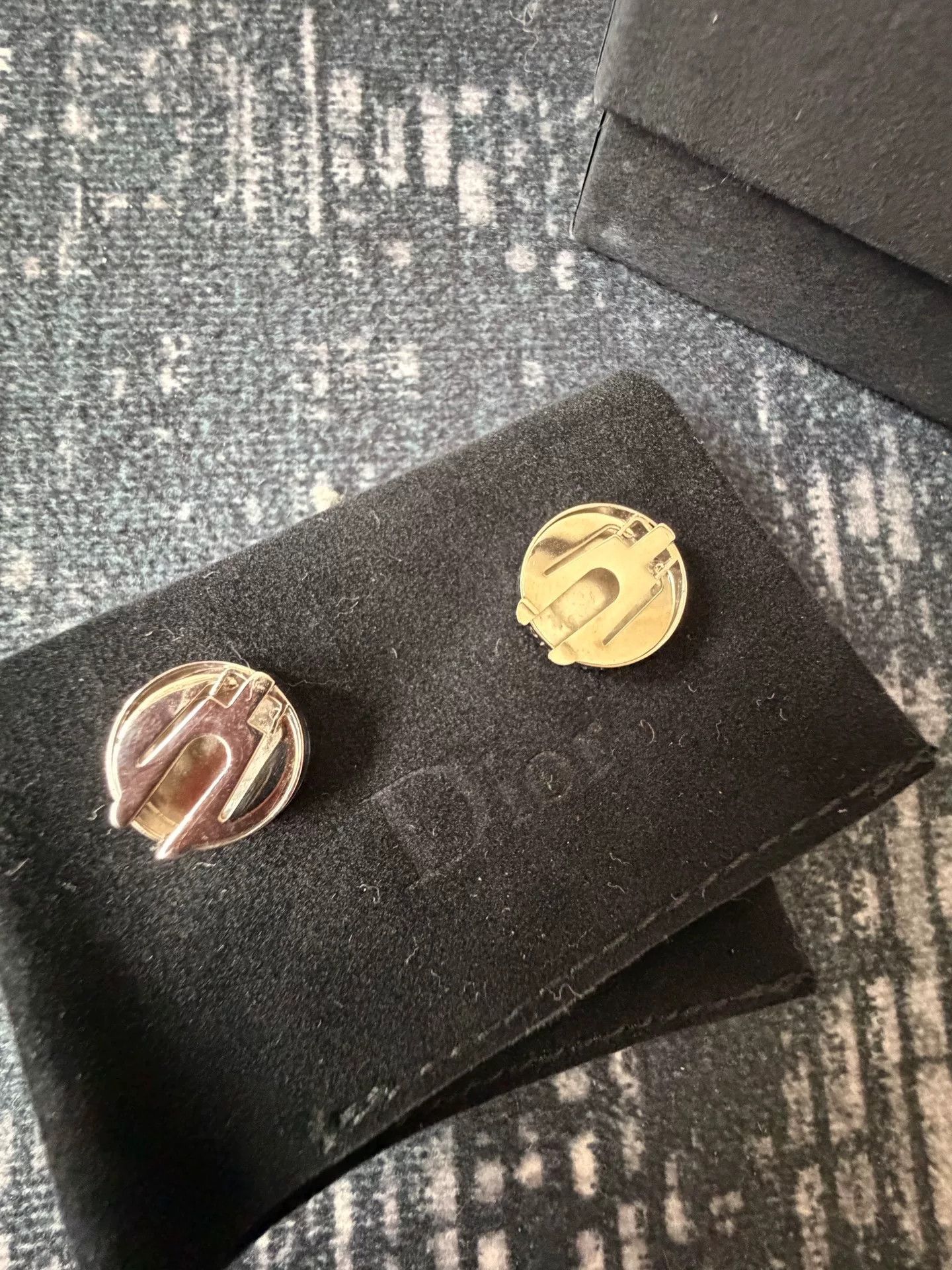 Dior dior hedi bee cufflinks set Size ONE SIZE - 3 Thumbnail