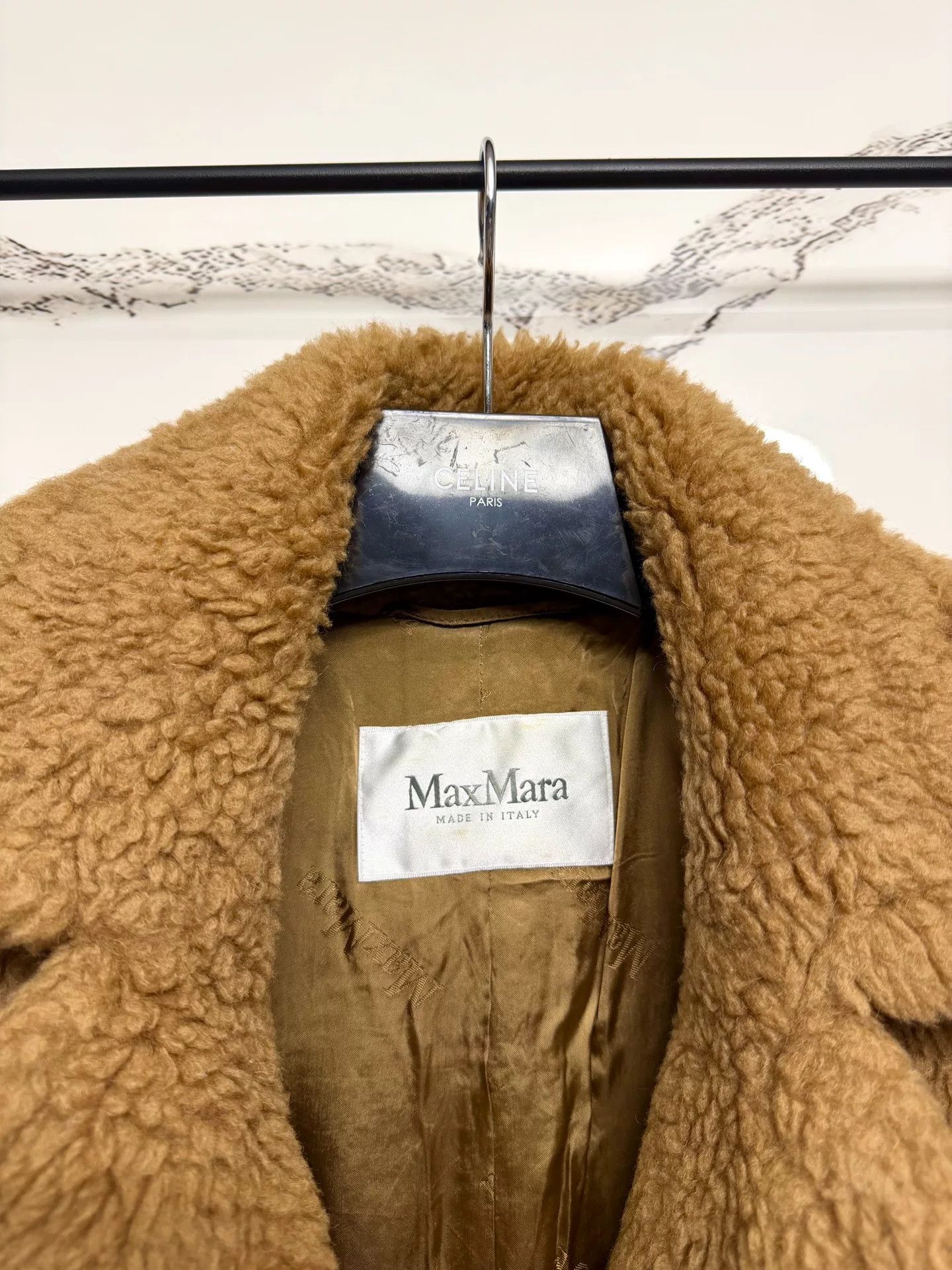 Max Mara maxmara brown teddy coat for women Size ONE SIZE - 2 Thumbnail