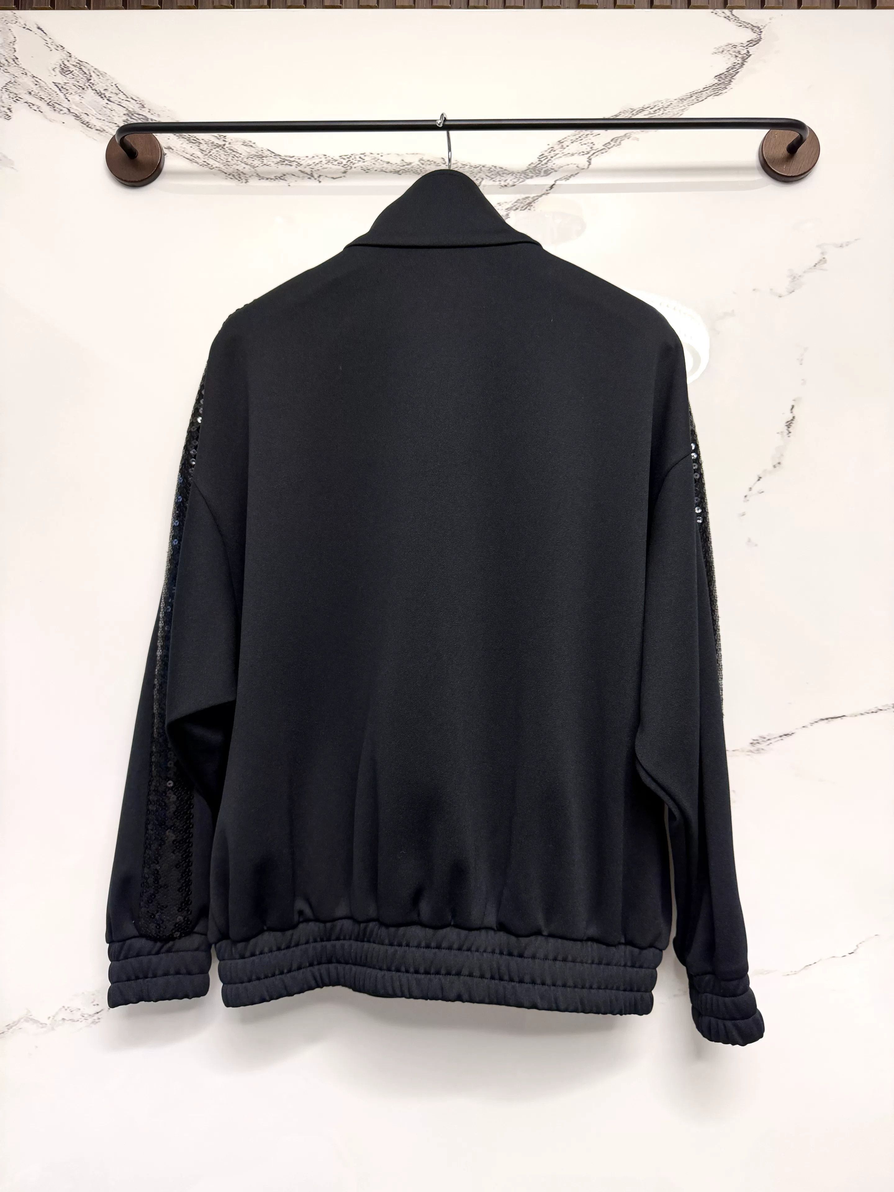 Celine celine black scaled jacket with luxurious details Size US S / EU 44-46 / 1 - 4 Thumbnail