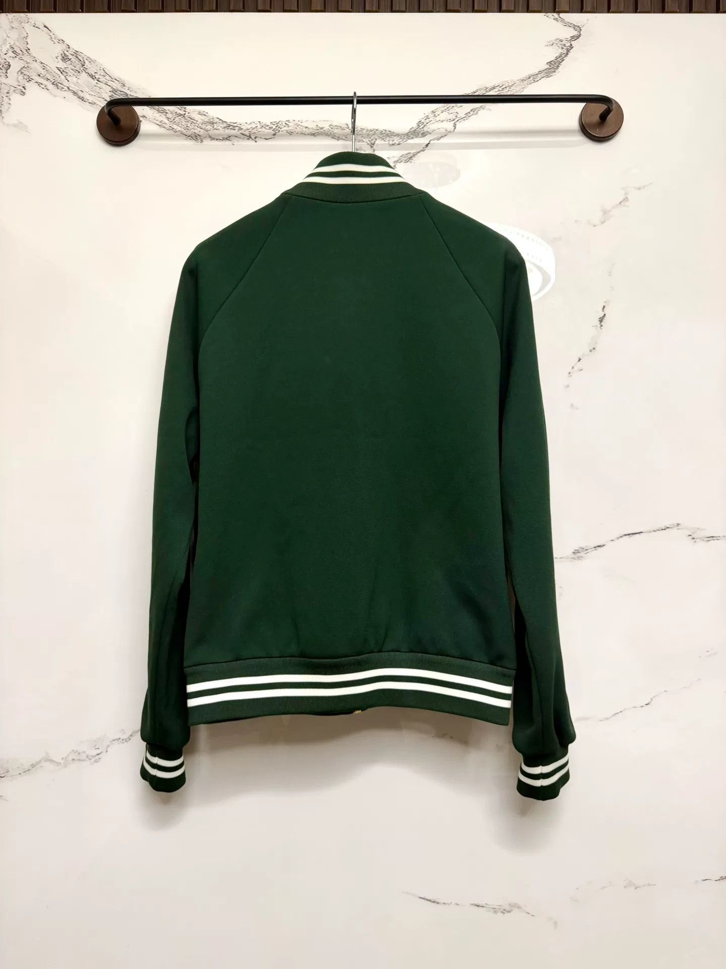 Celine celine green embroidered logo collar jacket Size US L / EU 52-54 / 3 - 3 Thumbnail