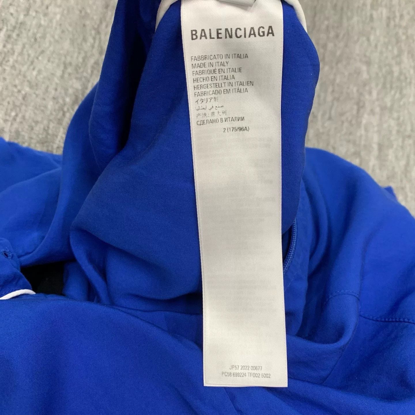 Balenciaga Balenciaga Blue Jacket Size US S / EU 44-46 / 1 - 7 Thumbnail