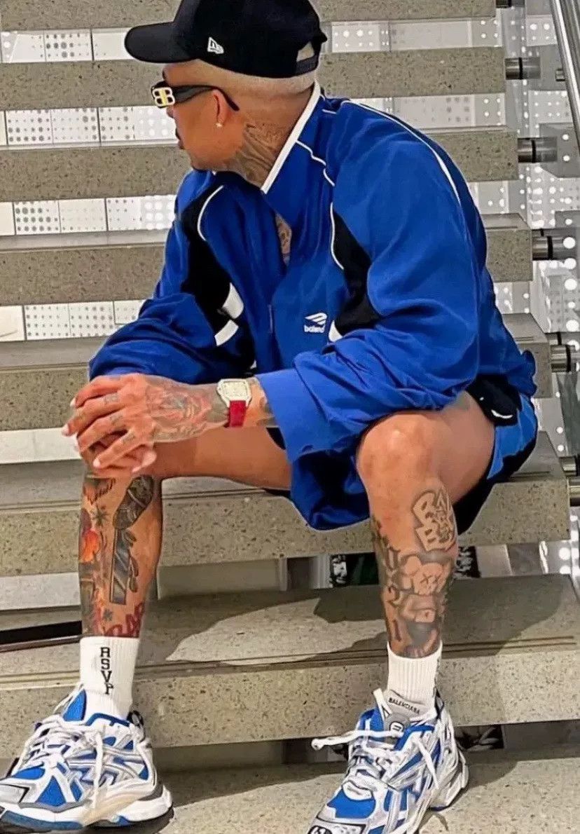 Balenciaga Balenciaga Blue Jacket Size US S / EU 44-46 / 1 - 4 Thumbnail