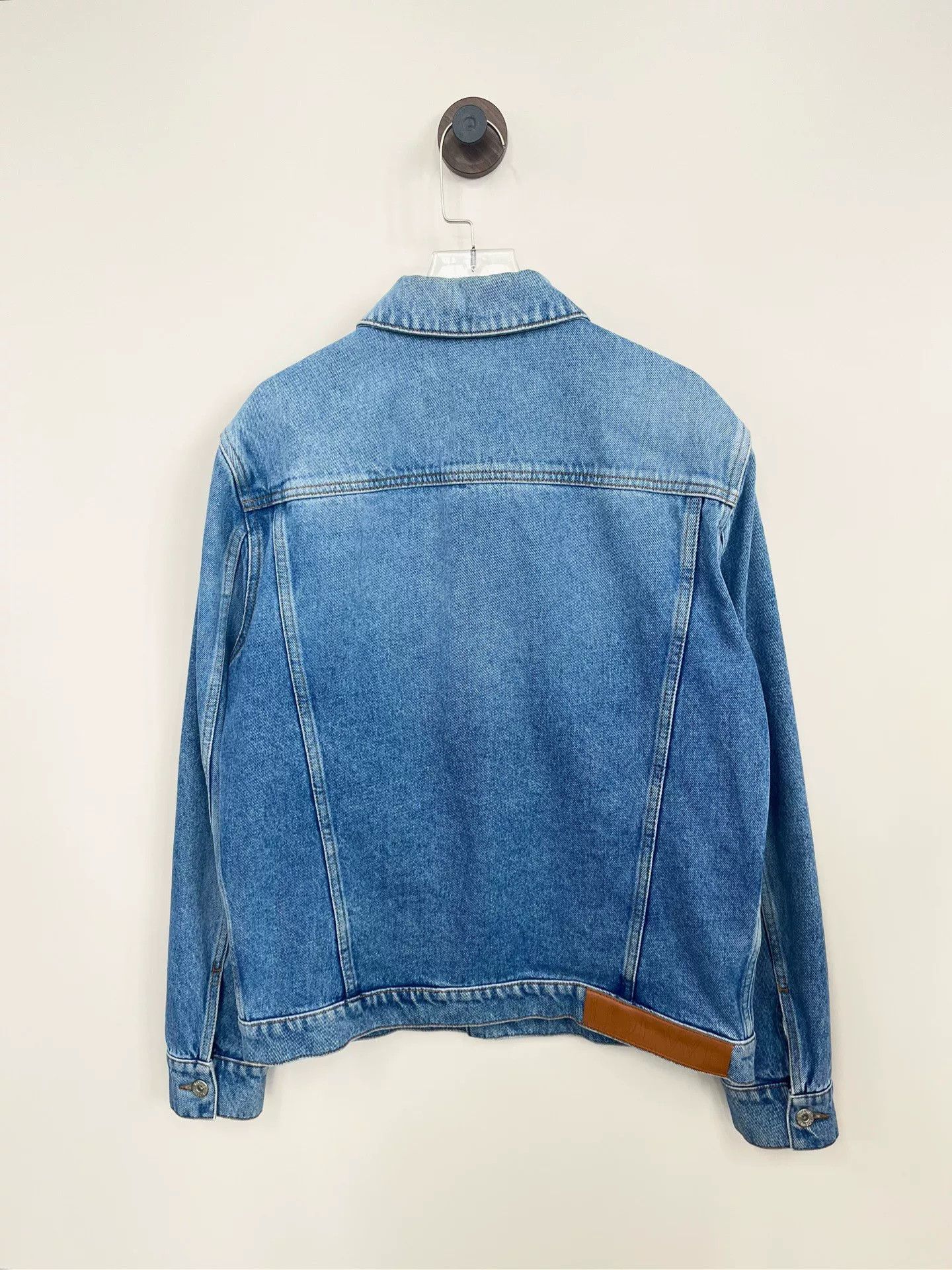 Loewe Loewe Blue Distressed Denim Jacket Size US L / EU 52-54 / 3 - 2 Thumbnail