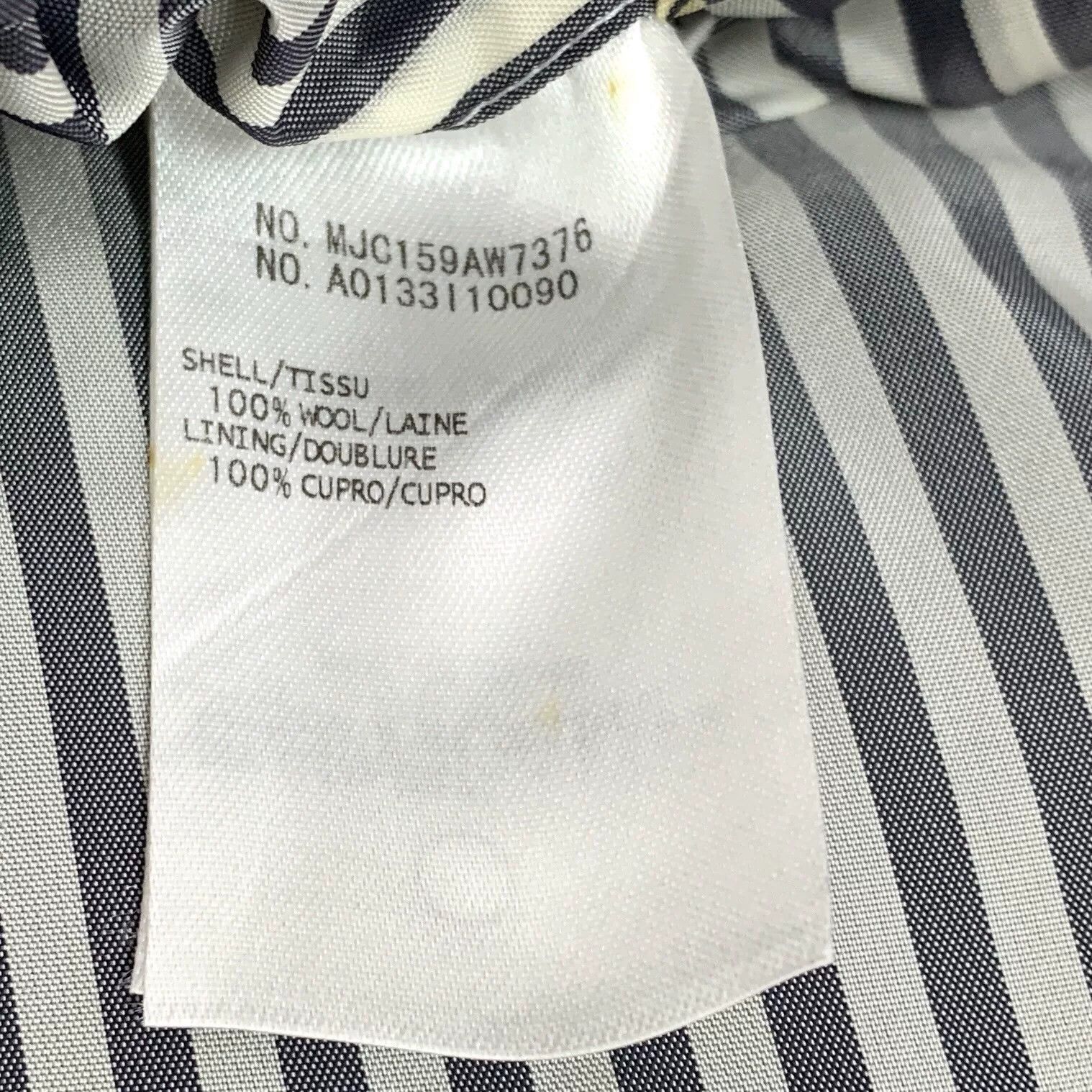 Thom Browne THOM BROWNE Gray Wool Collar Blazer Size US M / EU 48-50 / 2 - 7 Thumbnail