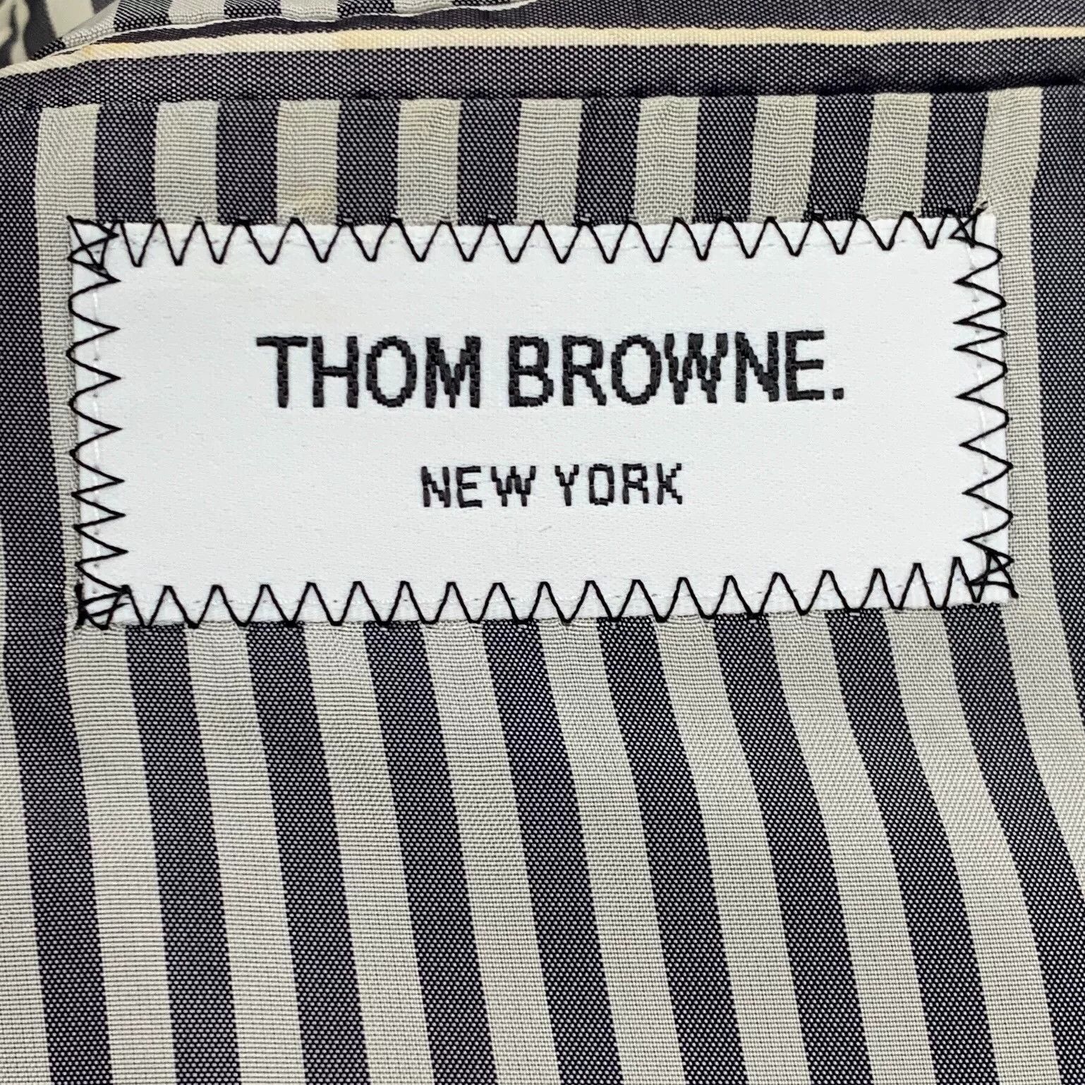 Thom Browne THOM BROWNE Gray Wool Collar Blazer Size US M / EU 48-50 / 2 - 5 Thumbnail