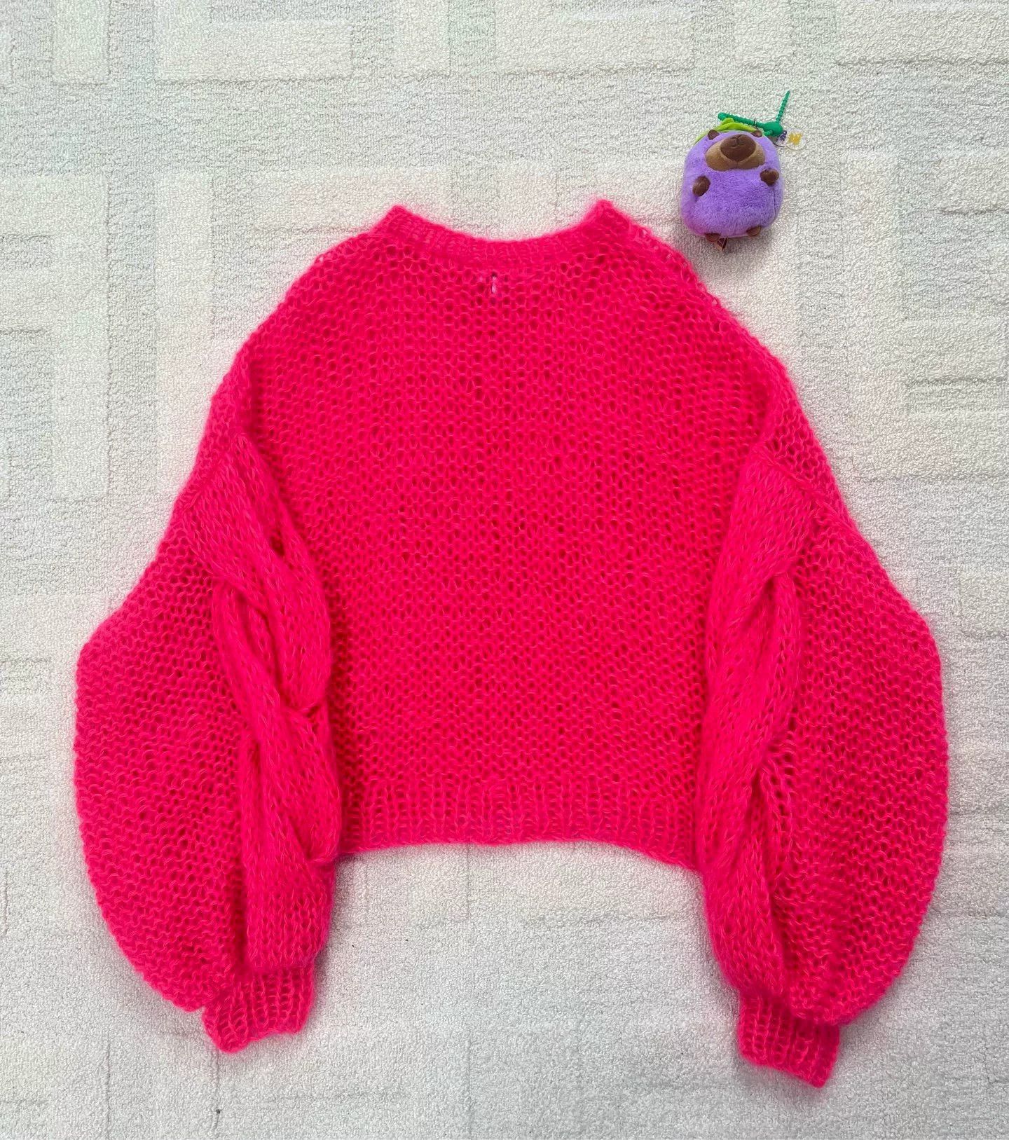 Loewe Loewe Pink Logo Knit Sweater XS Size US XS / EU 42 / 0 - 2 Thumbnail