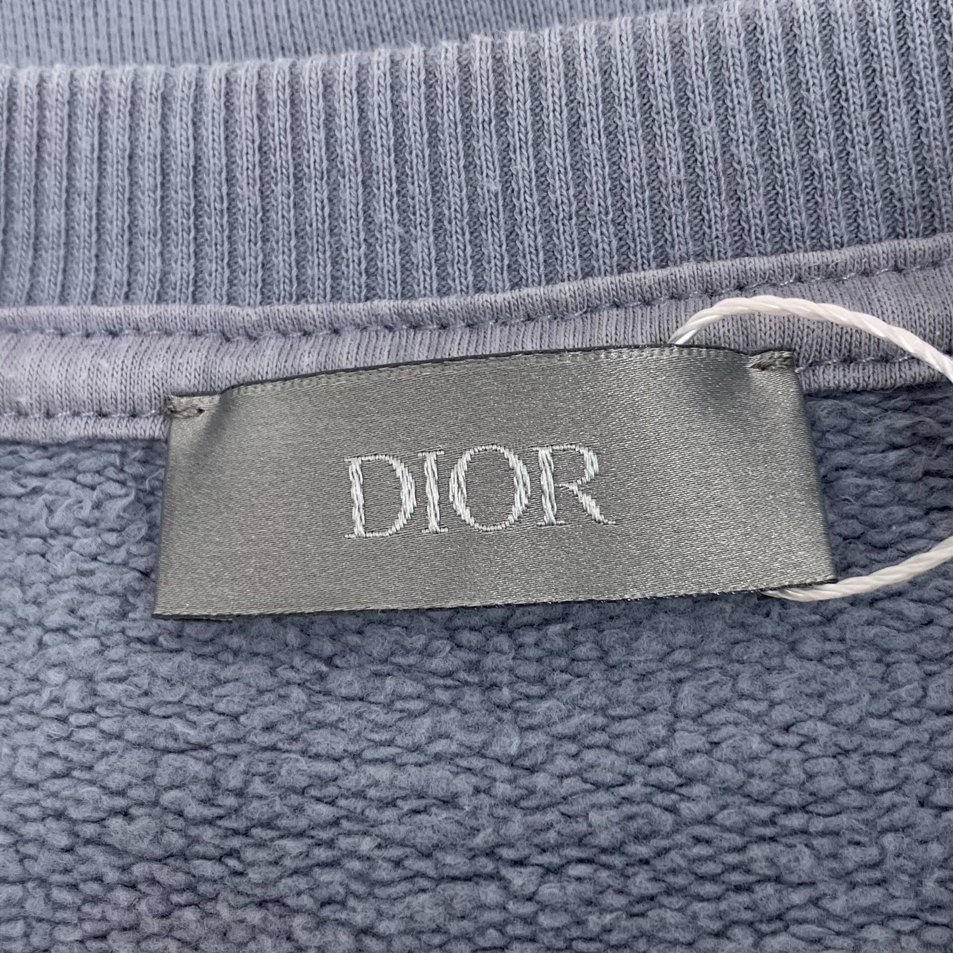Dior dior x daniel arsham blue logo sweatshirt Size US S / EU 44-46 / 1 - 5 Thumbnail