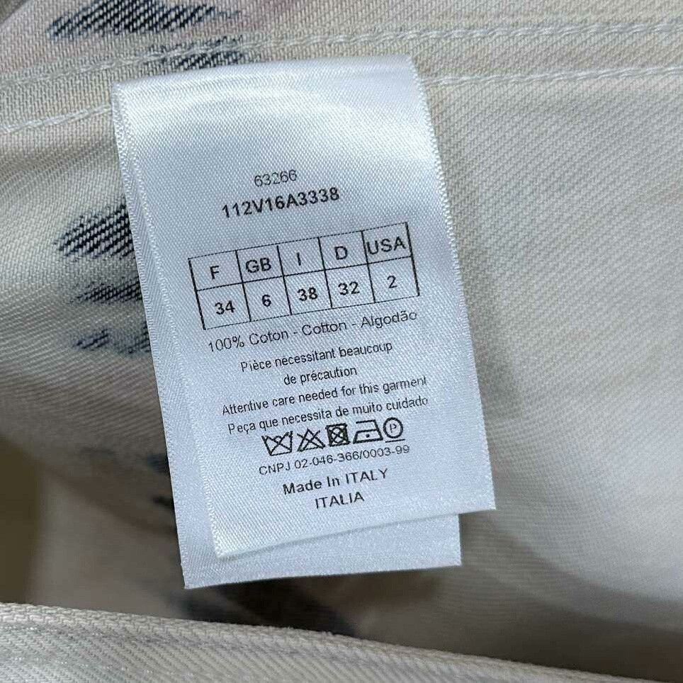 Dior dyed bee embroidered denim jacket Dior Size US XS / EU 42 / 0 - 7 Thumbnail