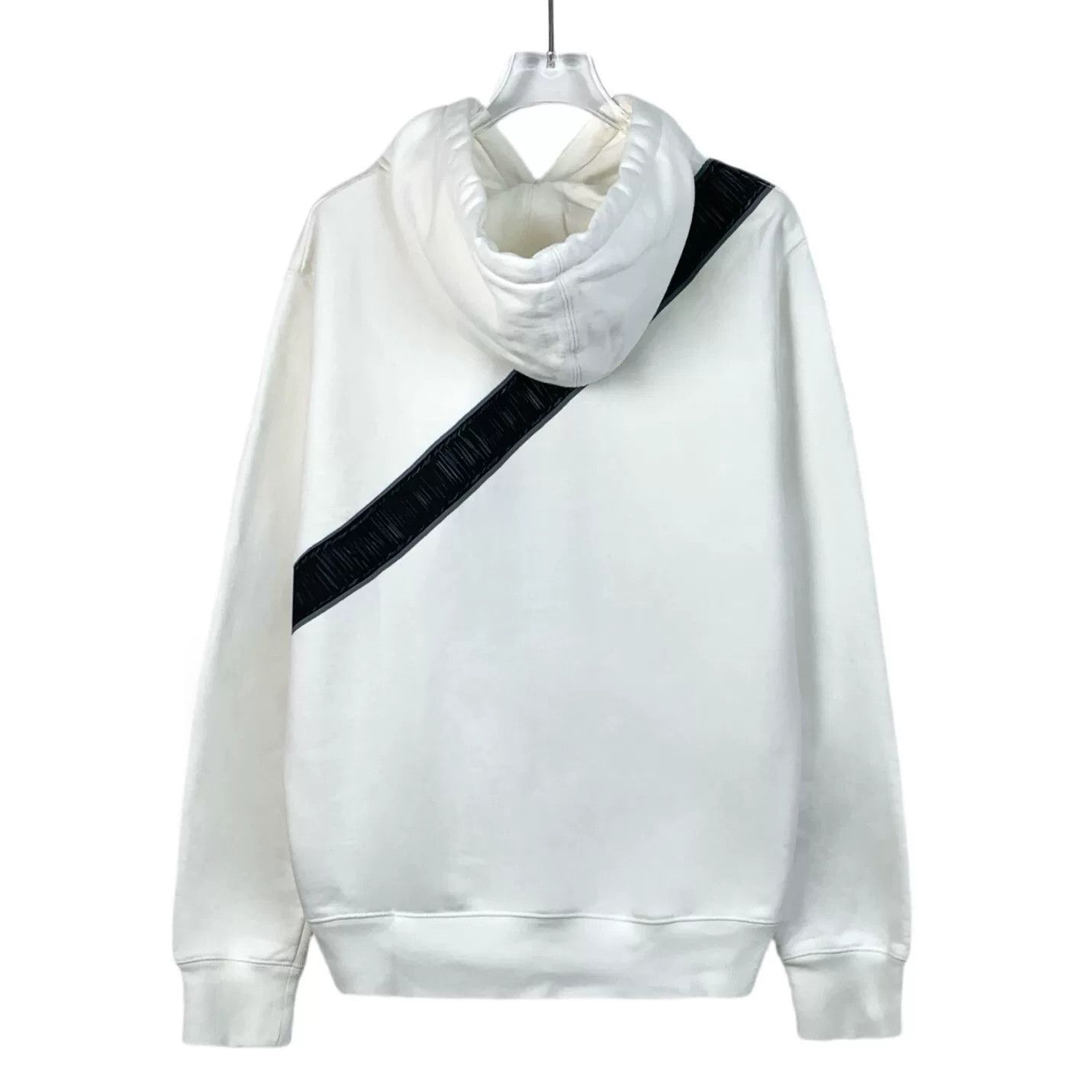 Dior dior white logo hoodie with drawstring Size US XS / EU 42 / 0 - 2 Thumbnail