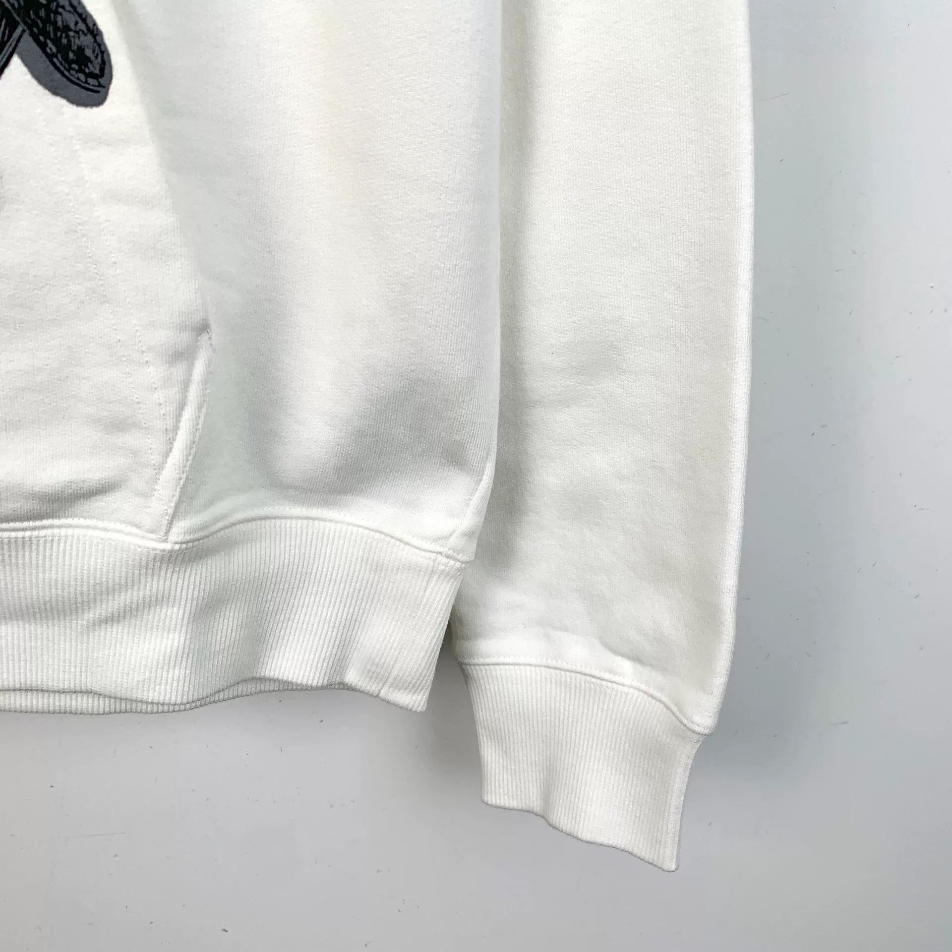 Dior dior white logo hoodie with drawstring Size US XS / EU 42 / 0 - 5 Thumbnail