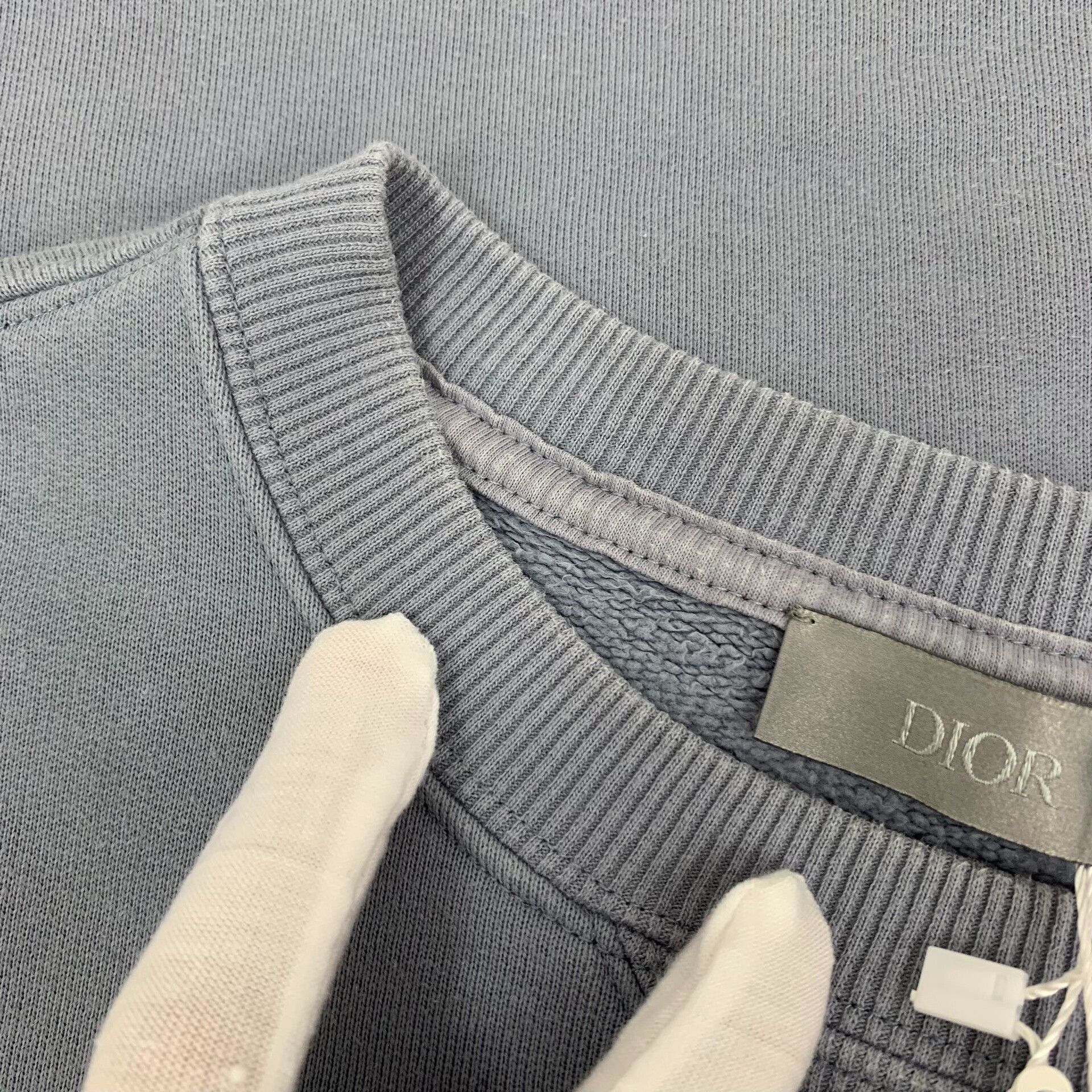 Dior dior x daniel arsham blue logo sweatshirt Size US S / EU 44-46 / 1 - 9 Thumbnail