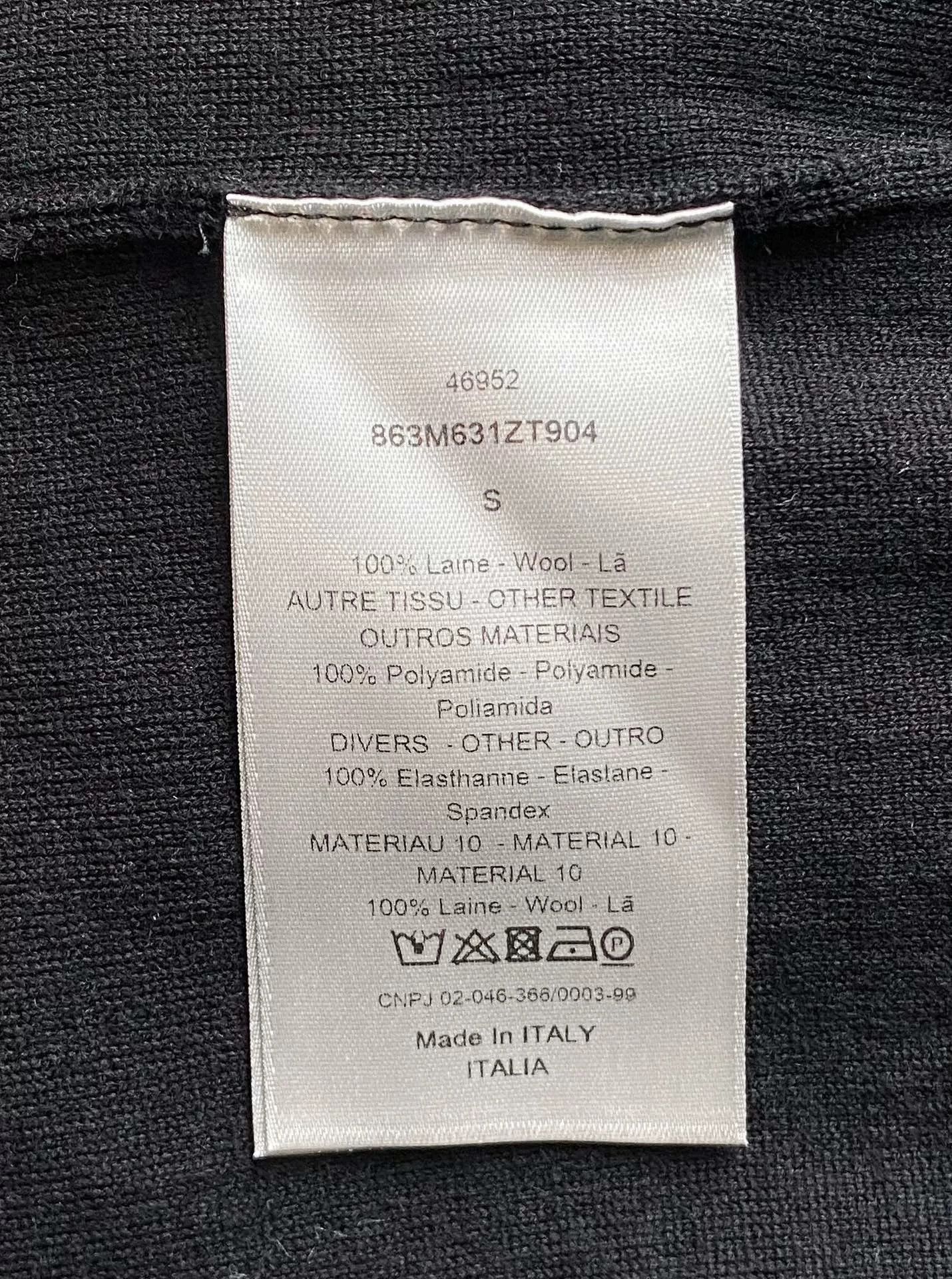 Dior dior black irregular zip hoodie size s Size US S / EU 44-46 / 1 - 6 Thumbnail