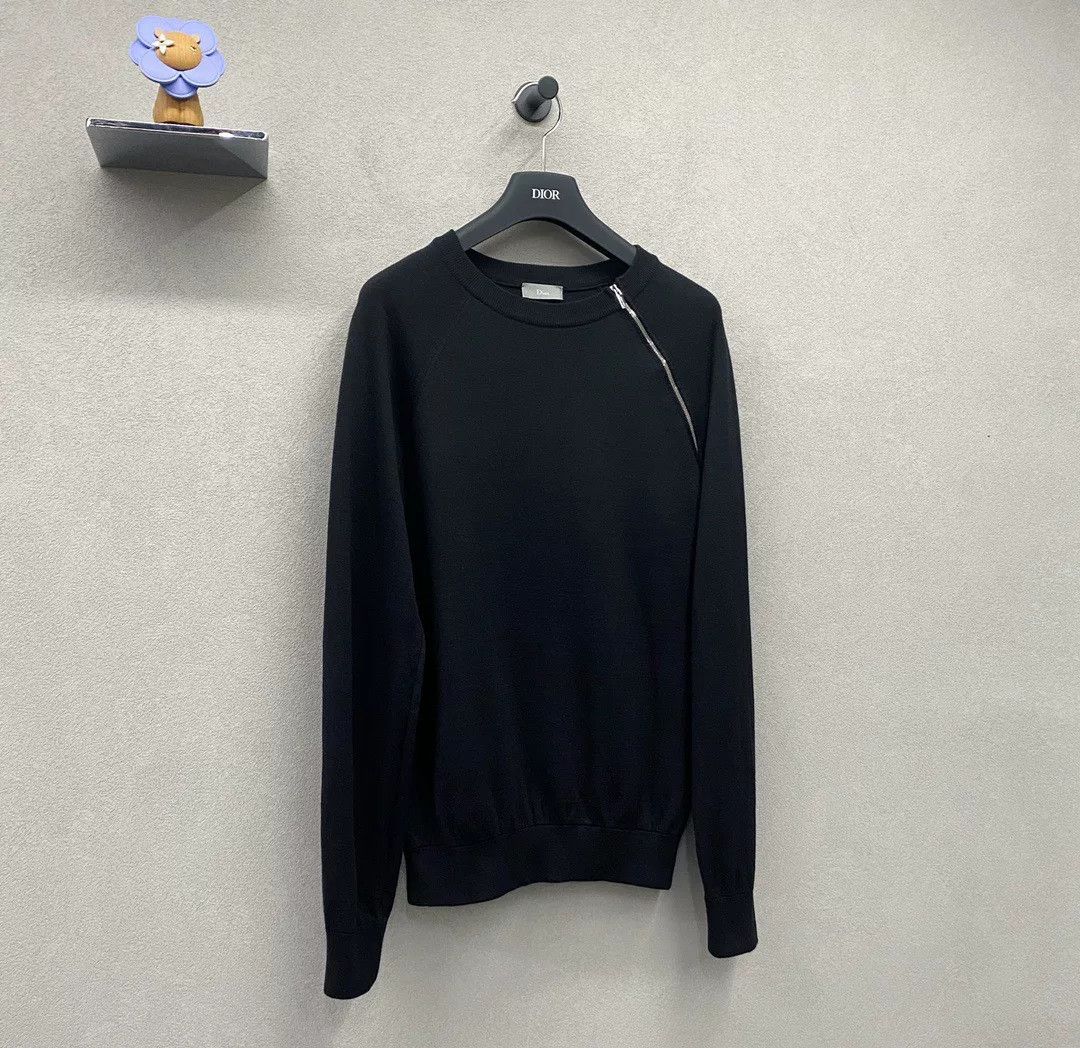 Dior dior black irregular zip hoodie size s Size US S / EU 44-46 / 1 - 4 Thumbnail