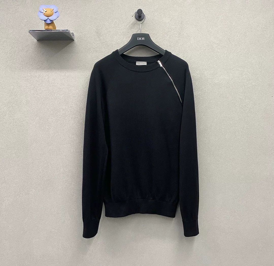 Dior dior black irregular zip hoodie size s Size US S / EU 44-46 / 1 - 2 Thumbnail