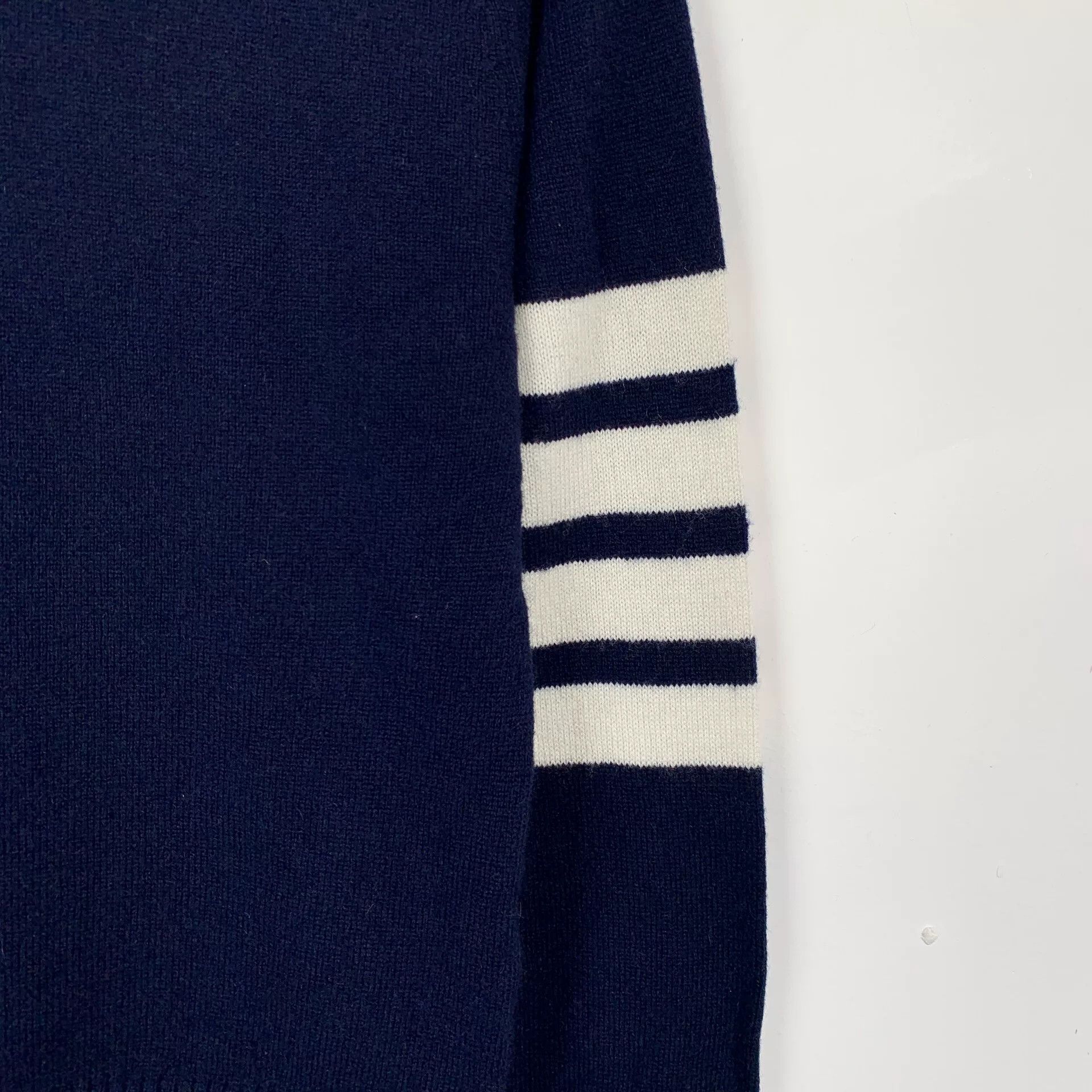 Thom Browne thom browne classic navy cashmere sweater Size US S / EU 44-46 / 1 - 4 Thumbnail