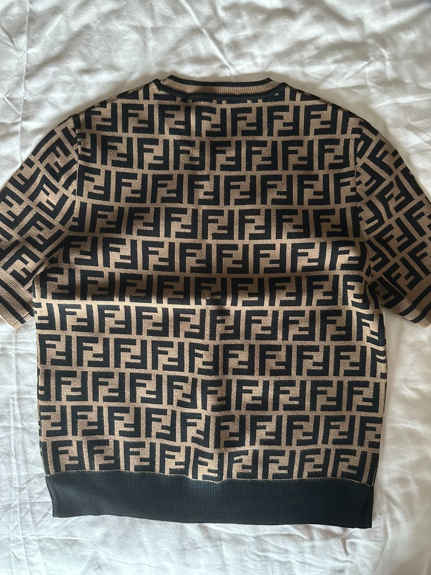 Fendi fendi classic knitted top in brown Size US M / EU 48-50 / 2 - 3 Thumbnail