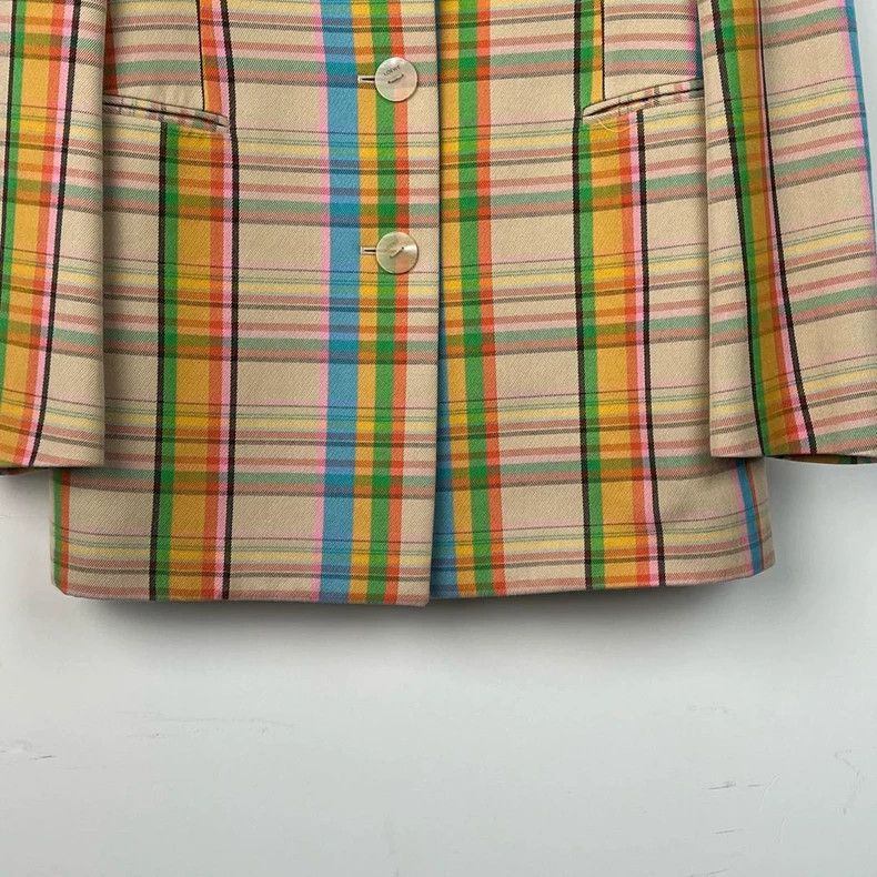 Loewe LOEWE Plaid Blazer Jacket S Size US S / EU 44-46 / 1 - 3 Thumbnail