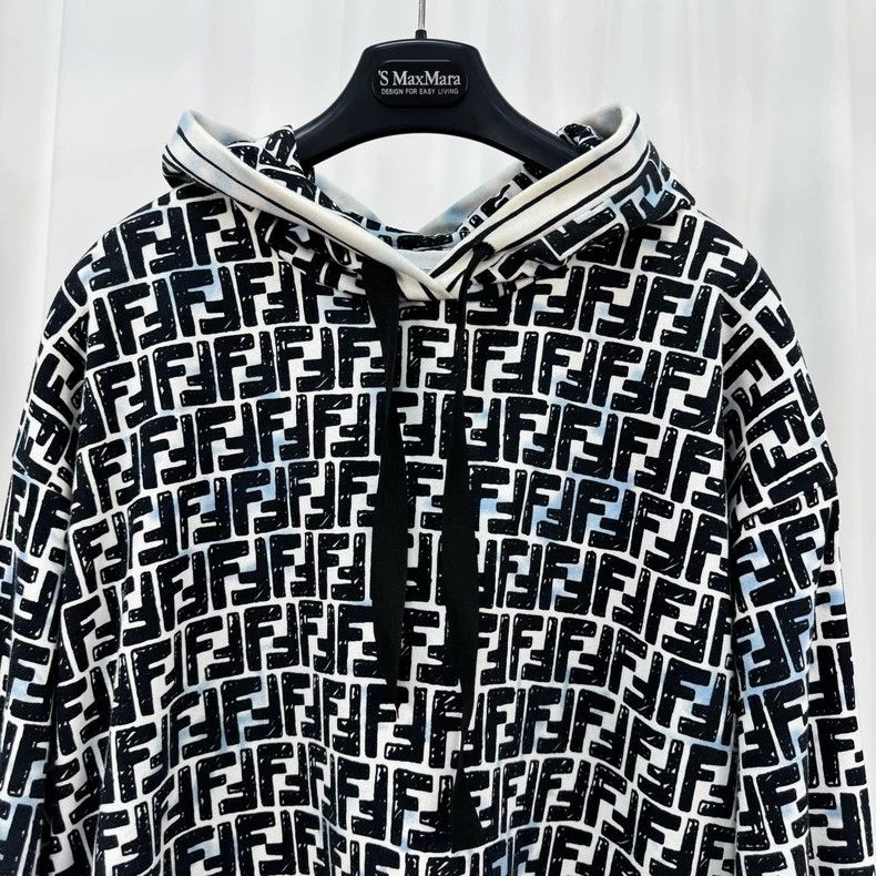 Fendi Fendi California Sky FF Print Hoodie Size US S / EU 44-46 / 1 - 3 Thumbnail