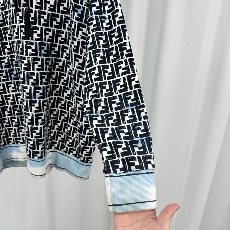Fendi Fendi California Sky FF Print Hoodie Size US S / EU 44-46 / 1 - 4 Thumbnail