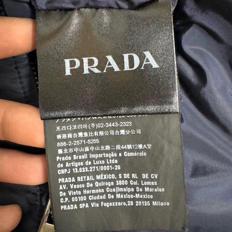 Prada Prada Blue Reversible Nylon Jacket Size US XL / EU 56 / 4 - 4 Thumbnail