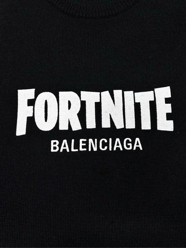 Balenciaga Balenciaga Fortnite Limited Edition Sweater Size US L / EU 52-54 / 3 - 3 Thumbnail