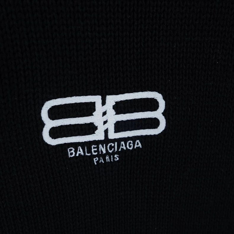Balenciaga Balenciaga Double B Lock Embroidery Sweater Size US M / EU 48-50 / 2 - 4 Thumbnail
