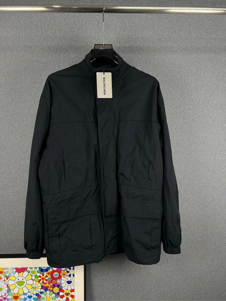 Balenciaga Balenciaga Embroidered Logo Zip Jacket Size US M / EU 48-50 / 2 - 2 Thumbnail