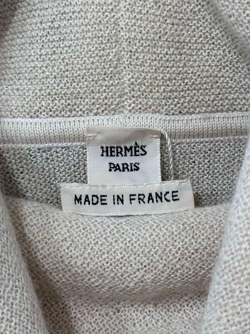 Hermes HERMES Silk Alpaca Panel Dress Size US 36 / EU 52 - 4 Thumbnail
