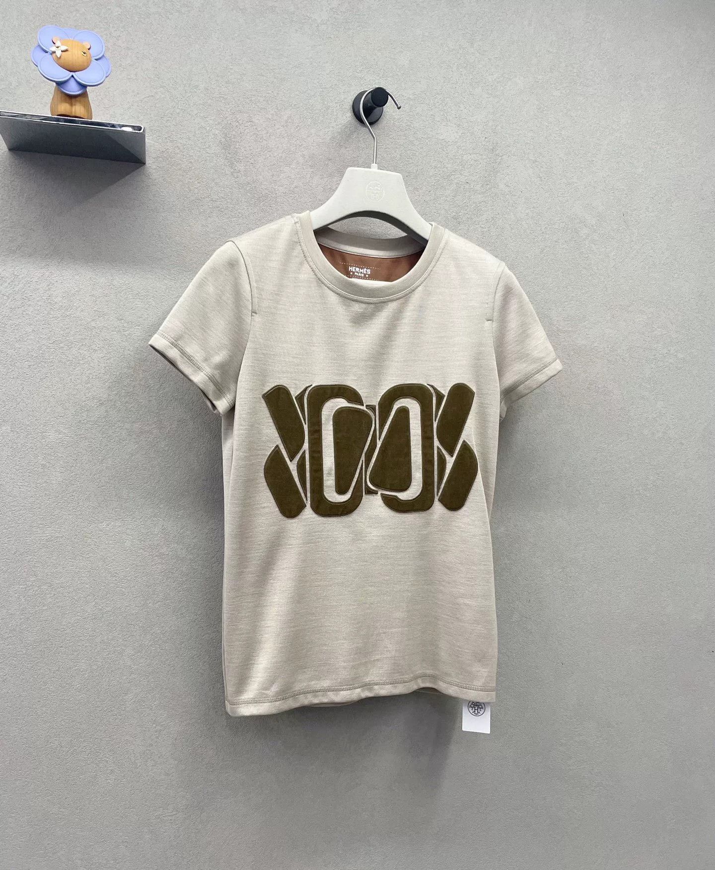 Hermes Hermes Beige Short Sleeve T-shirt Size US XS / EU 42 / 0 - 3 Thumbnail