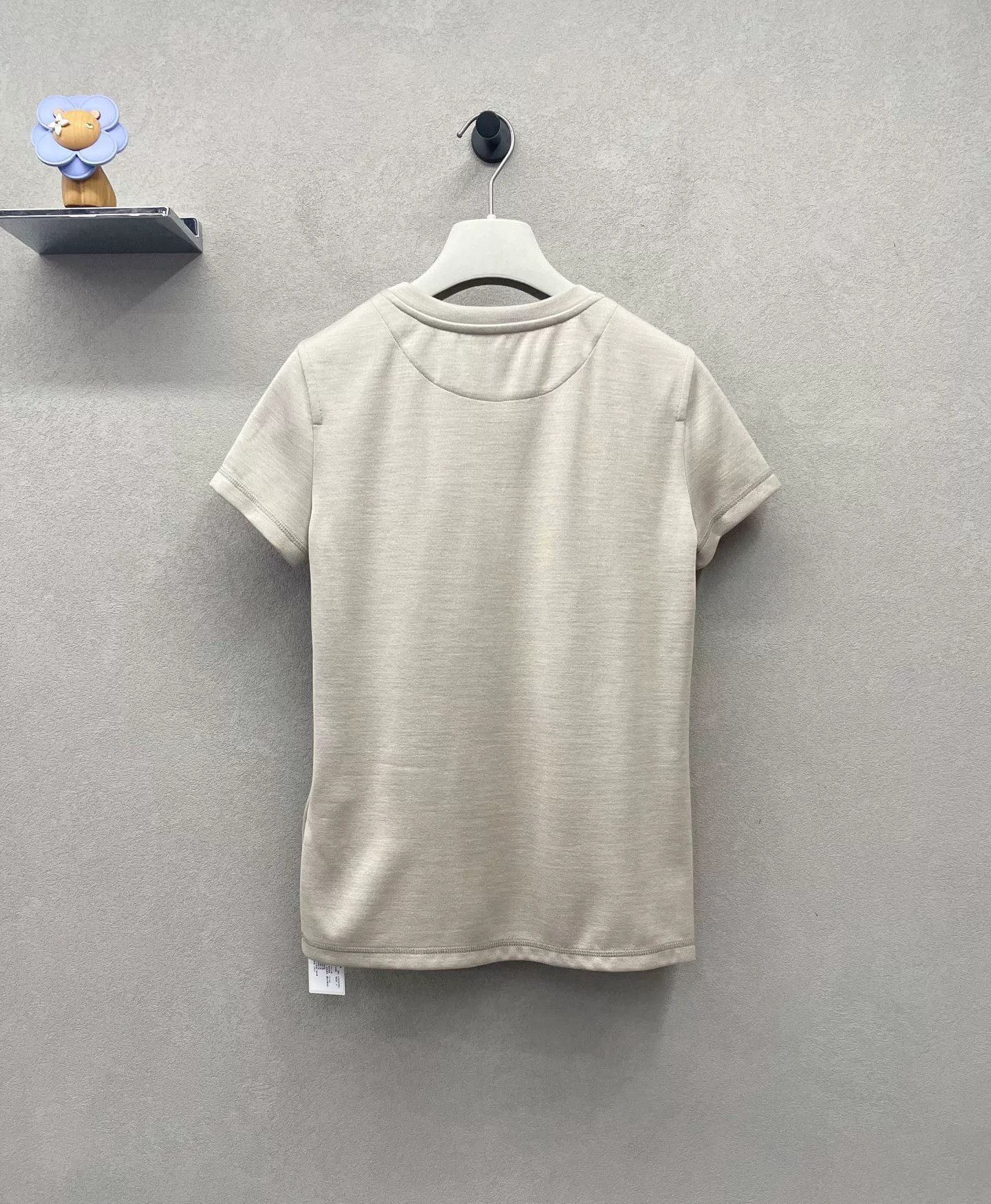 Hermes Hermes Beige Short Sleeve T-shirt Size US XS / EU 42 / 0 - 2 Thumbnail