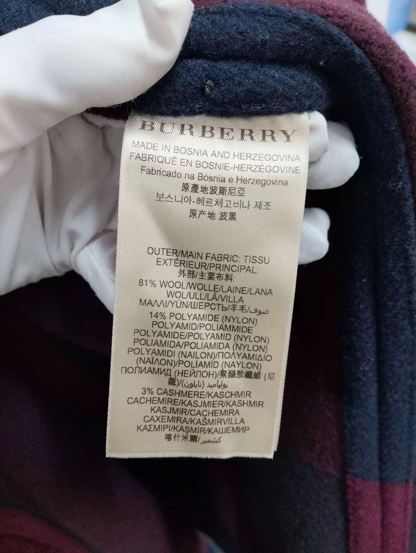 Burberry BURBERRY Red Coat S Size Size US S / EU 44-46 / 1 - 5 Thumbnail