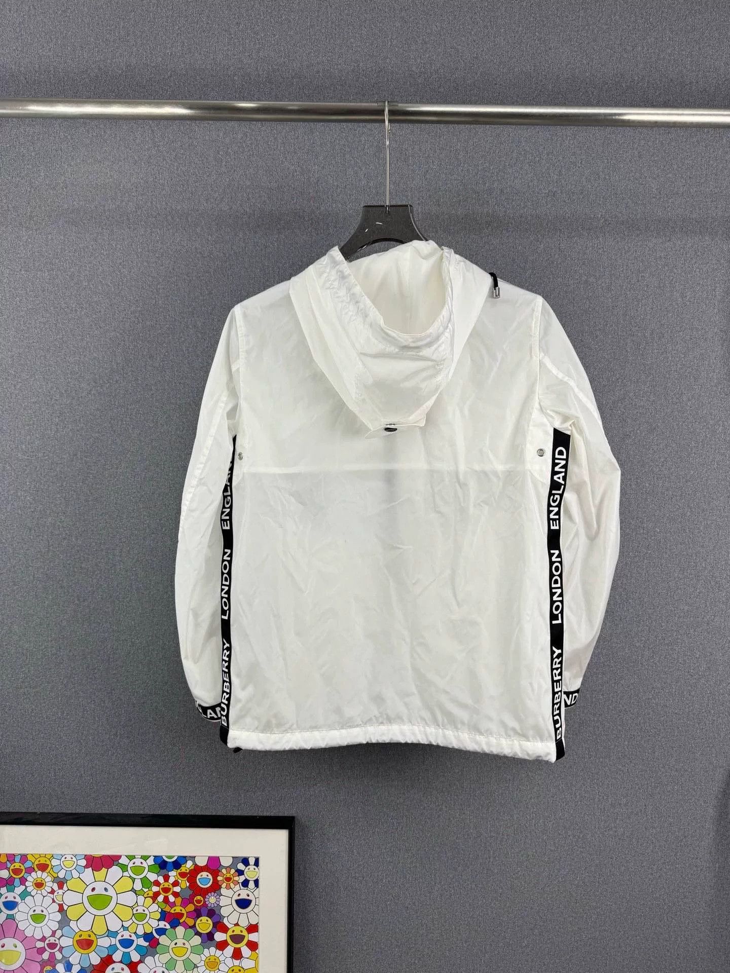 Burberry Burberry Logo Print Hooded Jacket Size US XS / EU 42 / 0 - 2 Thumbnail