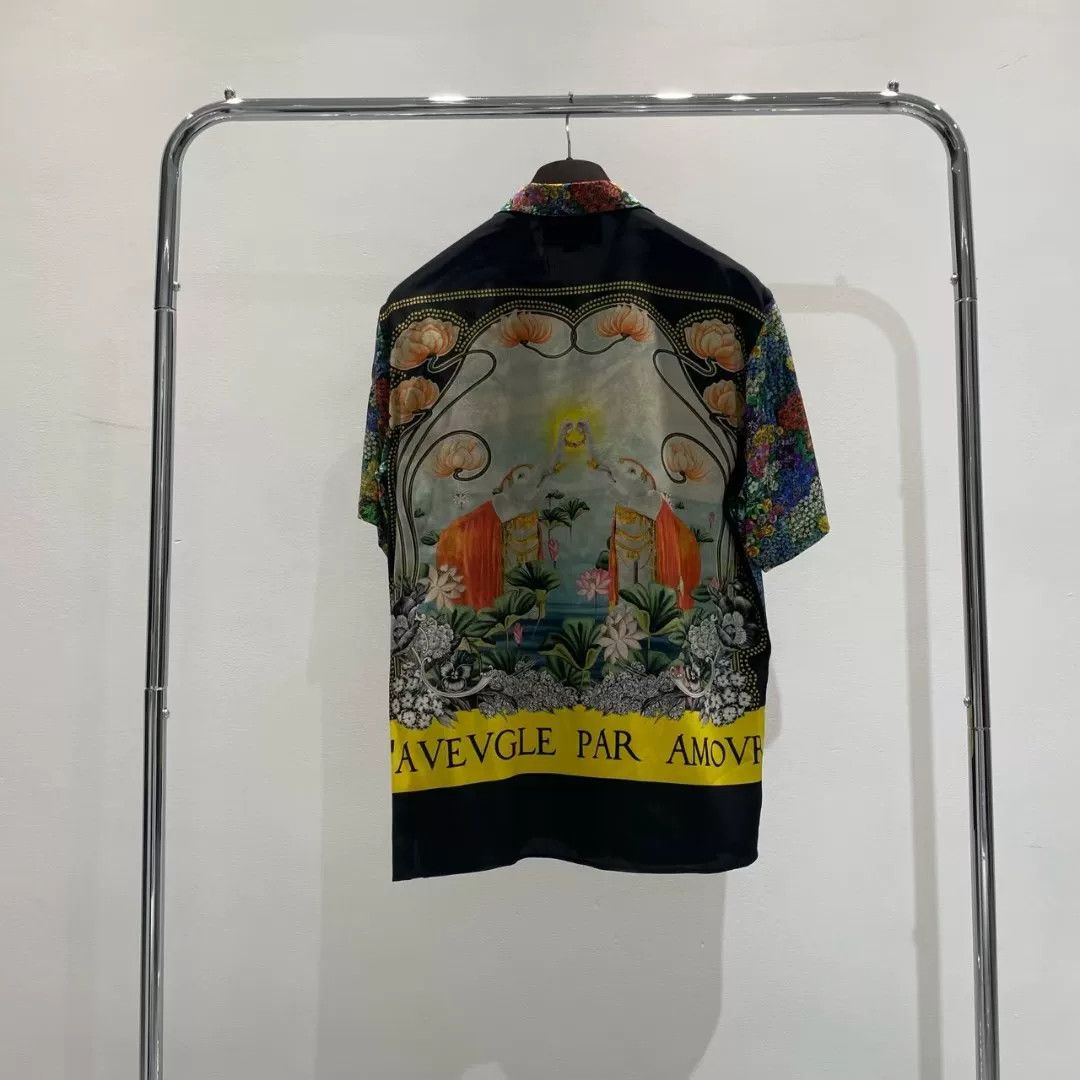 Gucci Gucci Embroidered Tiger Head Floral Tee Size US M / EU 48-50 / 2 - 2 Thumbnail