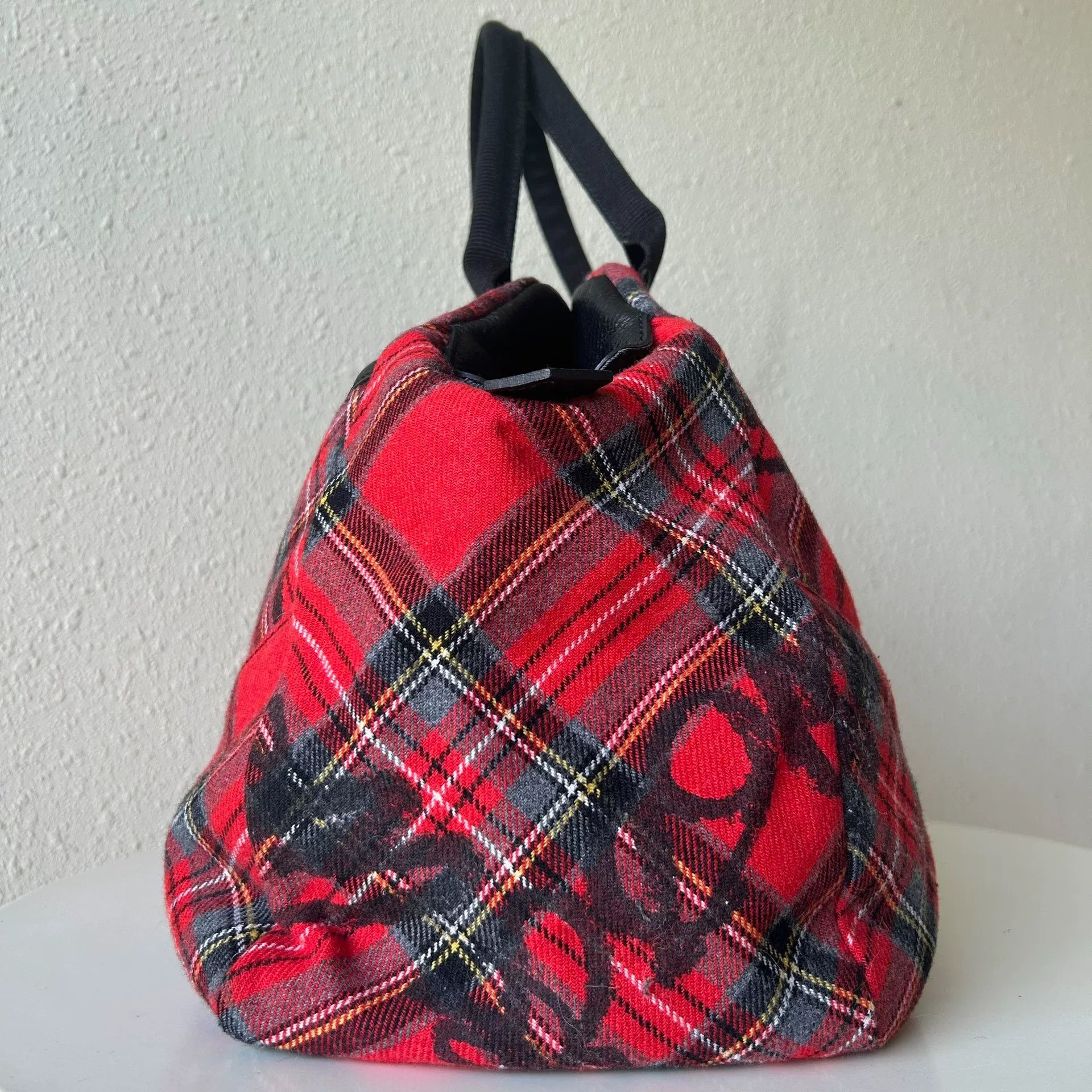 Vivienne Westwood Vivienne Westwood Red Plaid Bowling Bag Size ONE SIZE - 5 Thumbnail